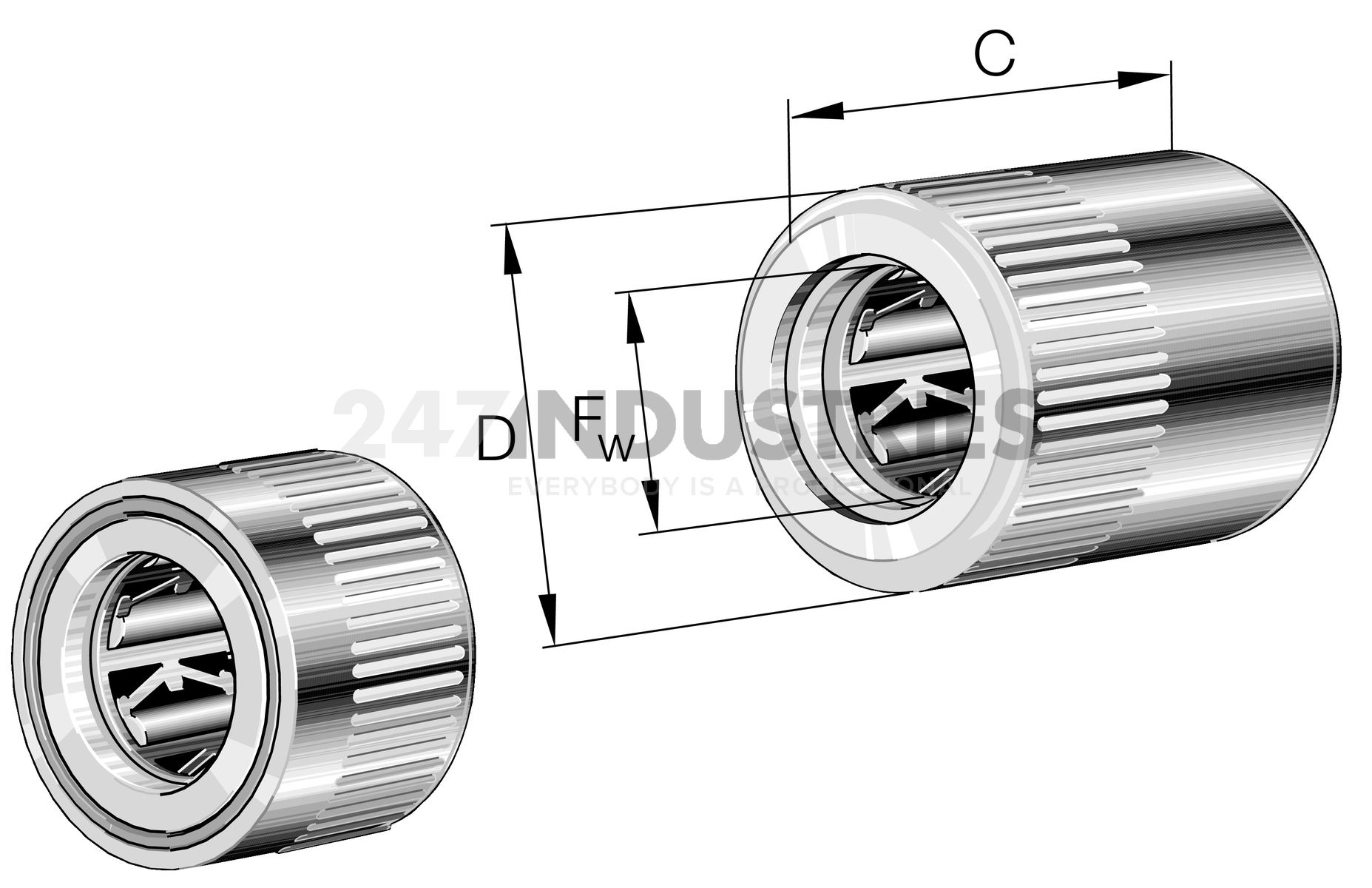 HFL0615-KF-R-L564 INA Image 3