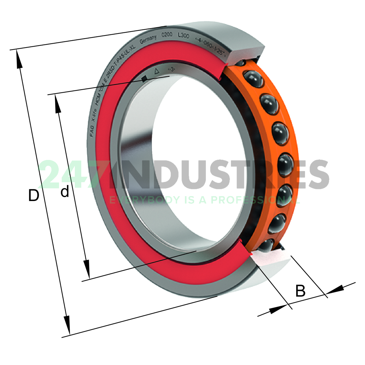 HCM71916-C-2RSD-T-P4S-UL-XL FAG Image 1