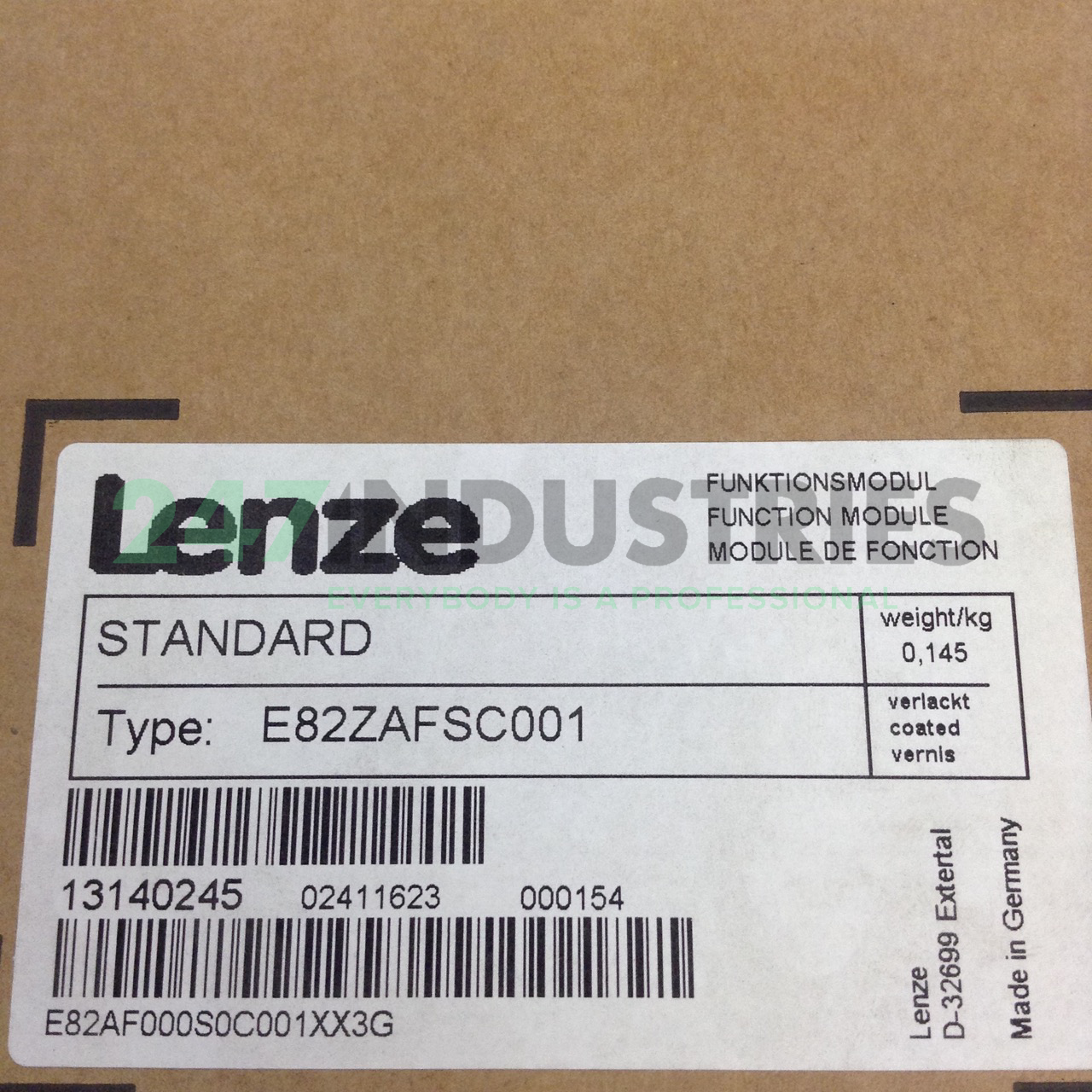 E82ZAFSC001 Lenze Image 4