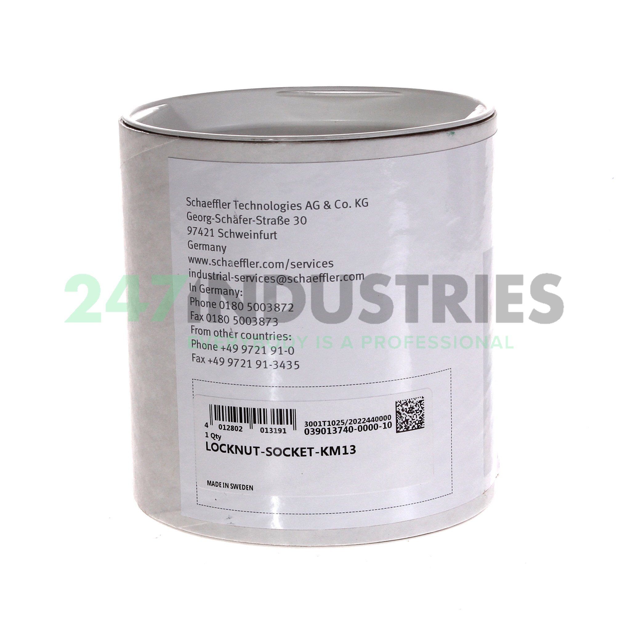 LOCKNUT.SOCKET.KM13 FAG Image 2