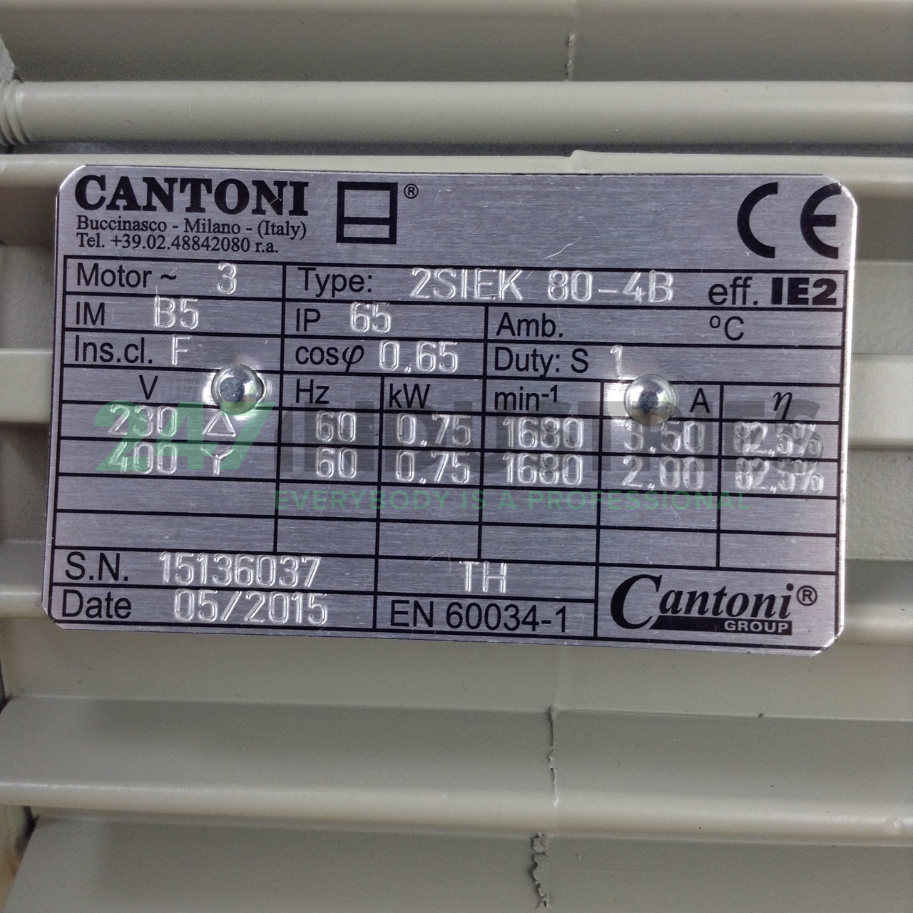 2SIEK80-4B Cantoni & C. Image 2