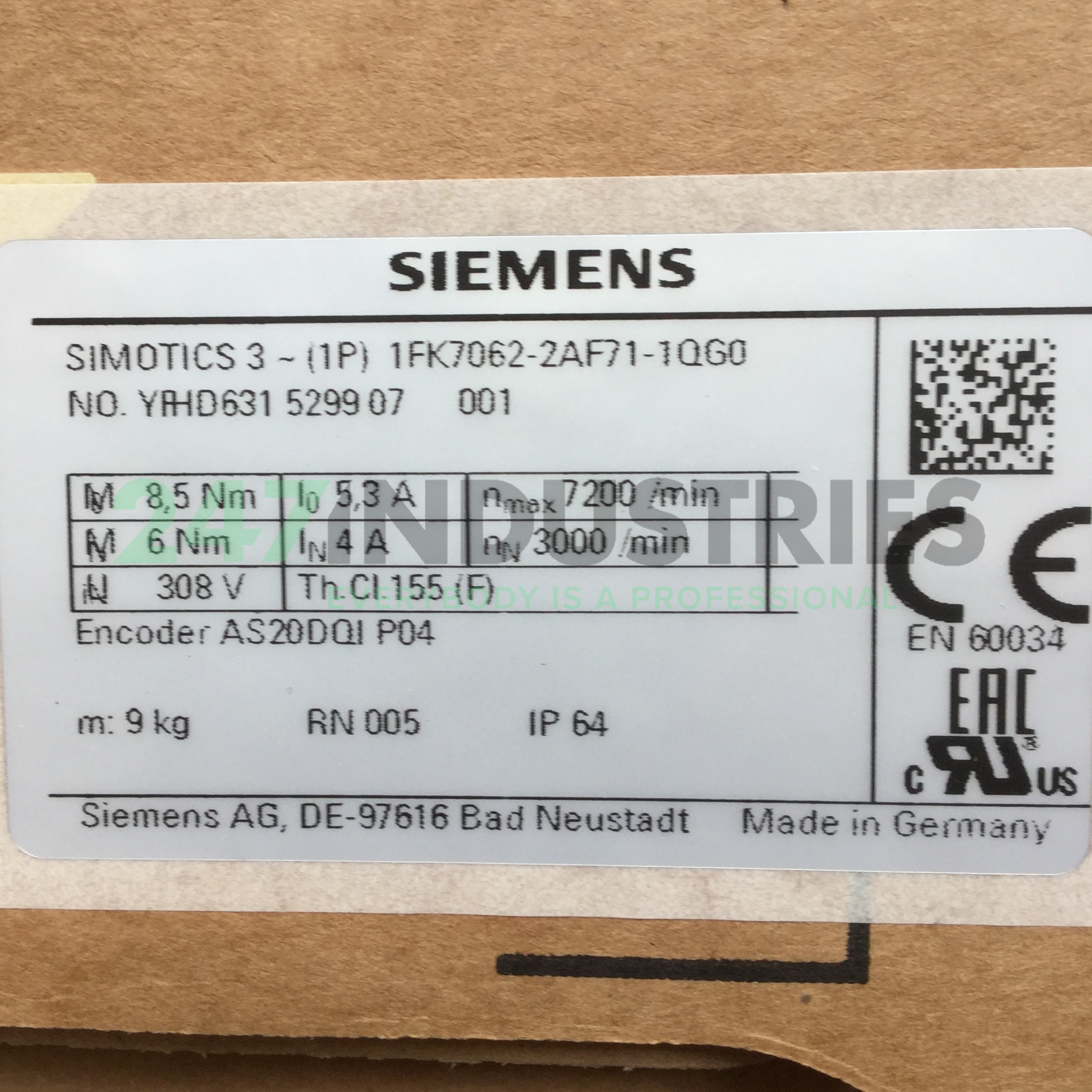 1FK7062-2AF71-1QG0 Siemens Image 4