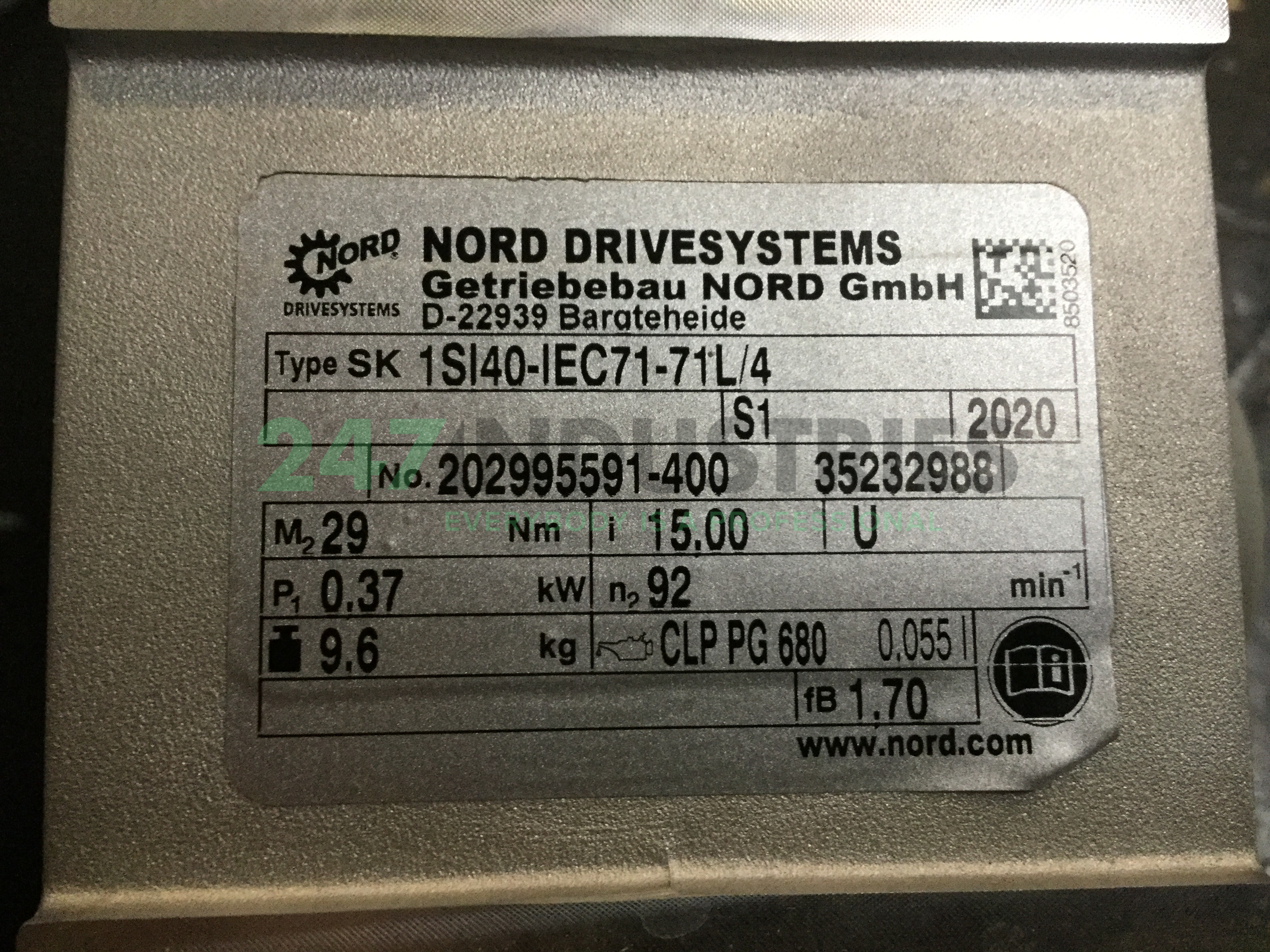 SK1SI40-71L/4-I15 Nord Drive Systems Image 5