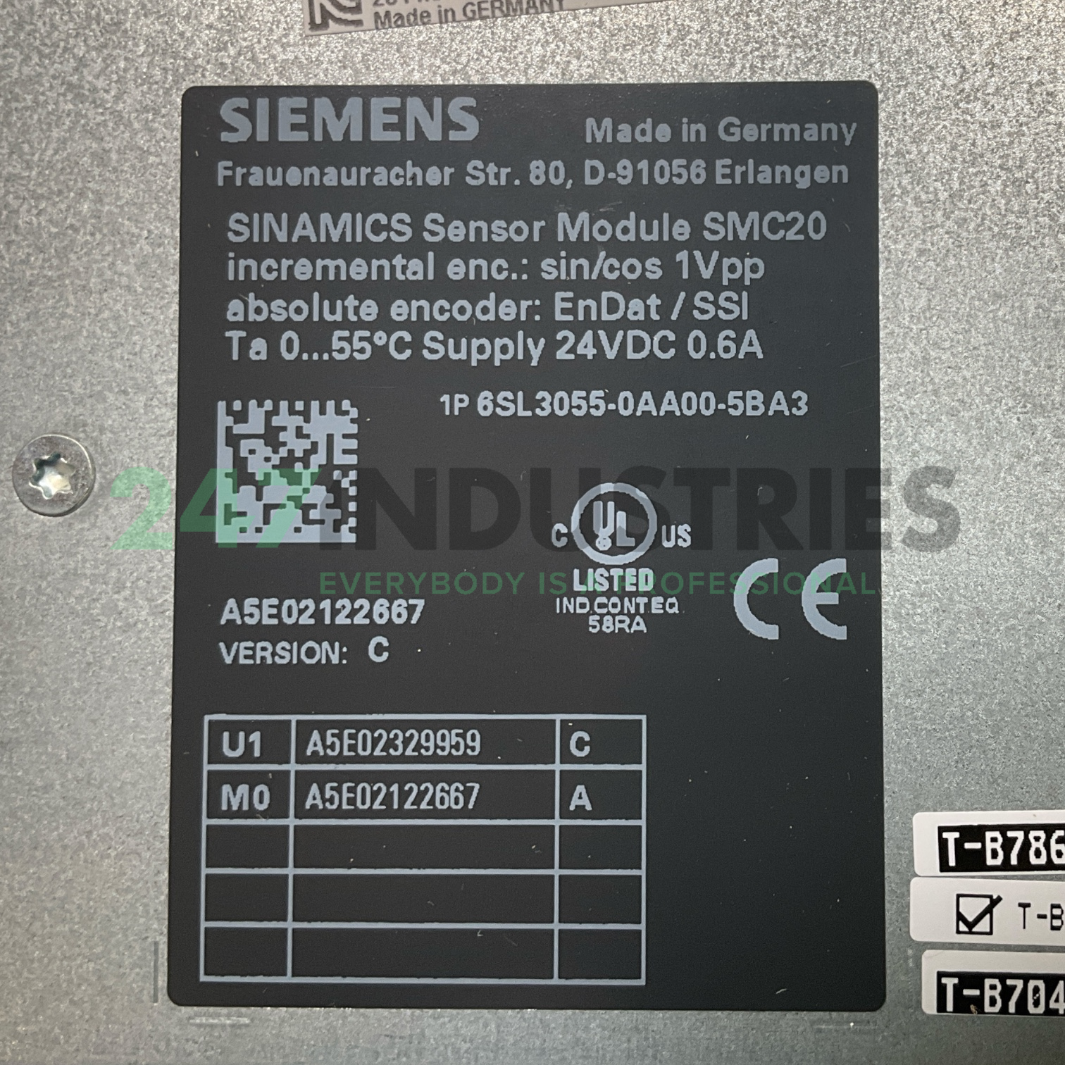 6SL3055-0AA00-5BA3 Siemens Image 4