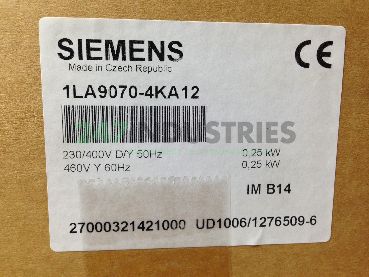 1LA9070-4KA12 Siemens Image 3