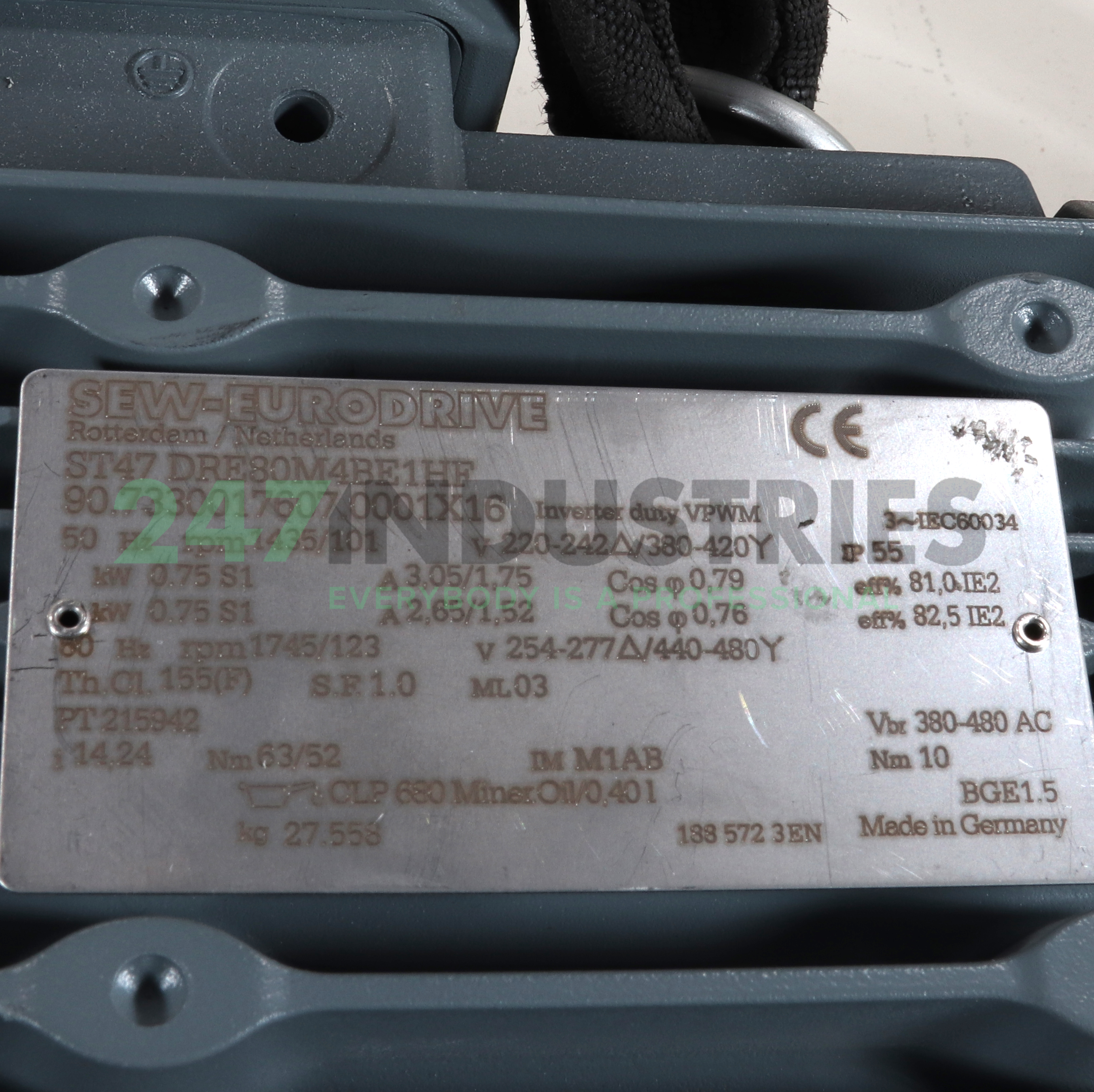 ST47/DRE80M4BE1HF SEW-EURODRIVE Image 2