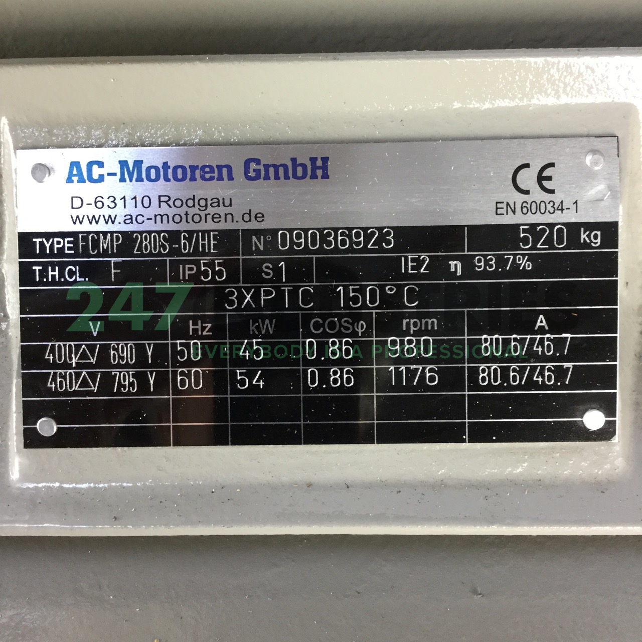 FCMP280S-6/HEB35 AC-Motoren GmbH Image 2