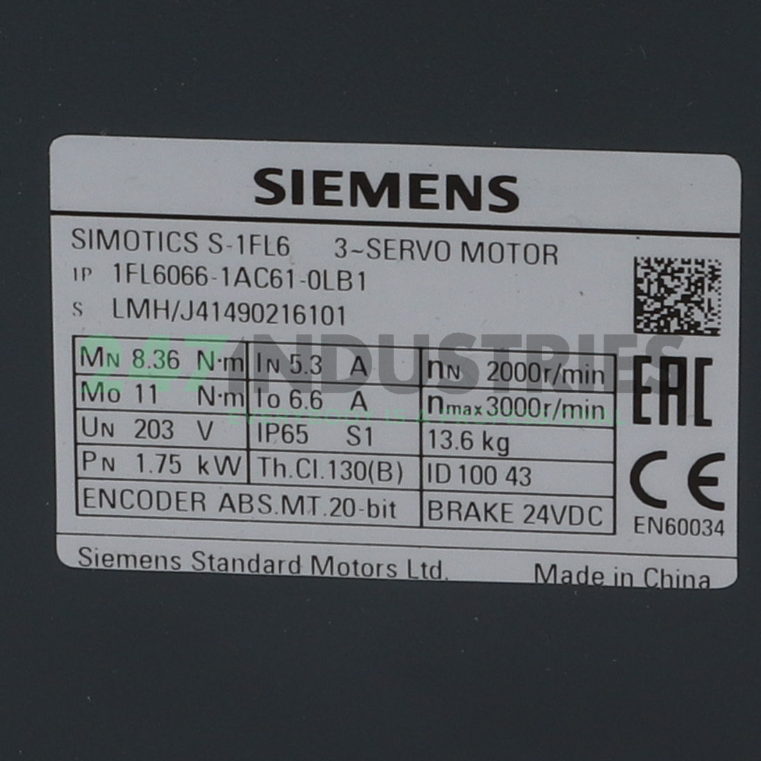 1FL6066-1AC61-0LB1 Siemens Image 2