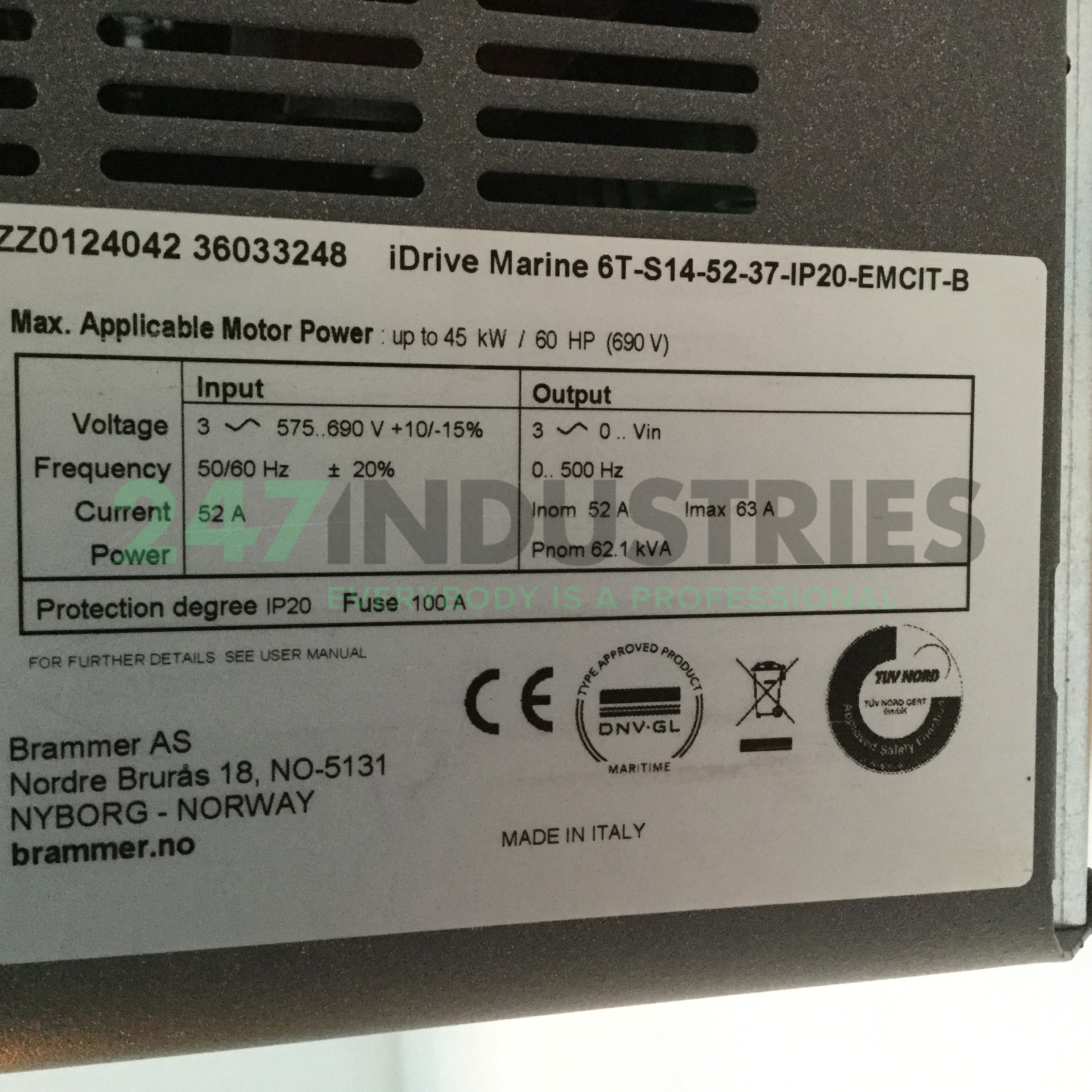 6T-S14-52-37-IP20-EMCIT-B IDRIVE Image 4
