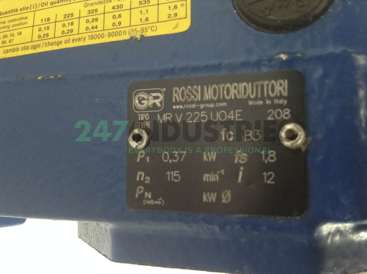 MRV225UO4E-F071B4B14R Rossi Image 2