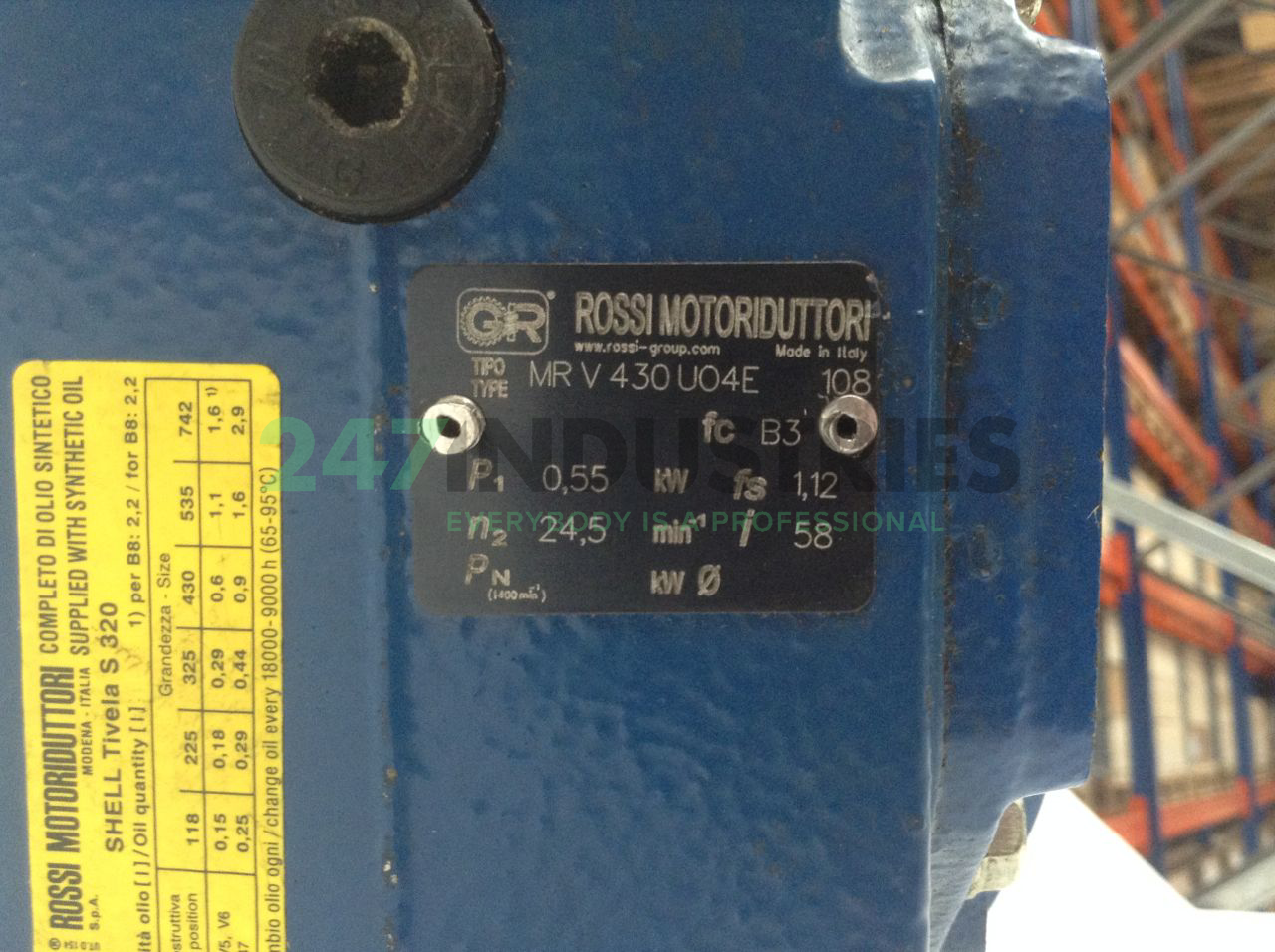 MRV430UO4E-F080A4B5/2 Rossi Image 2