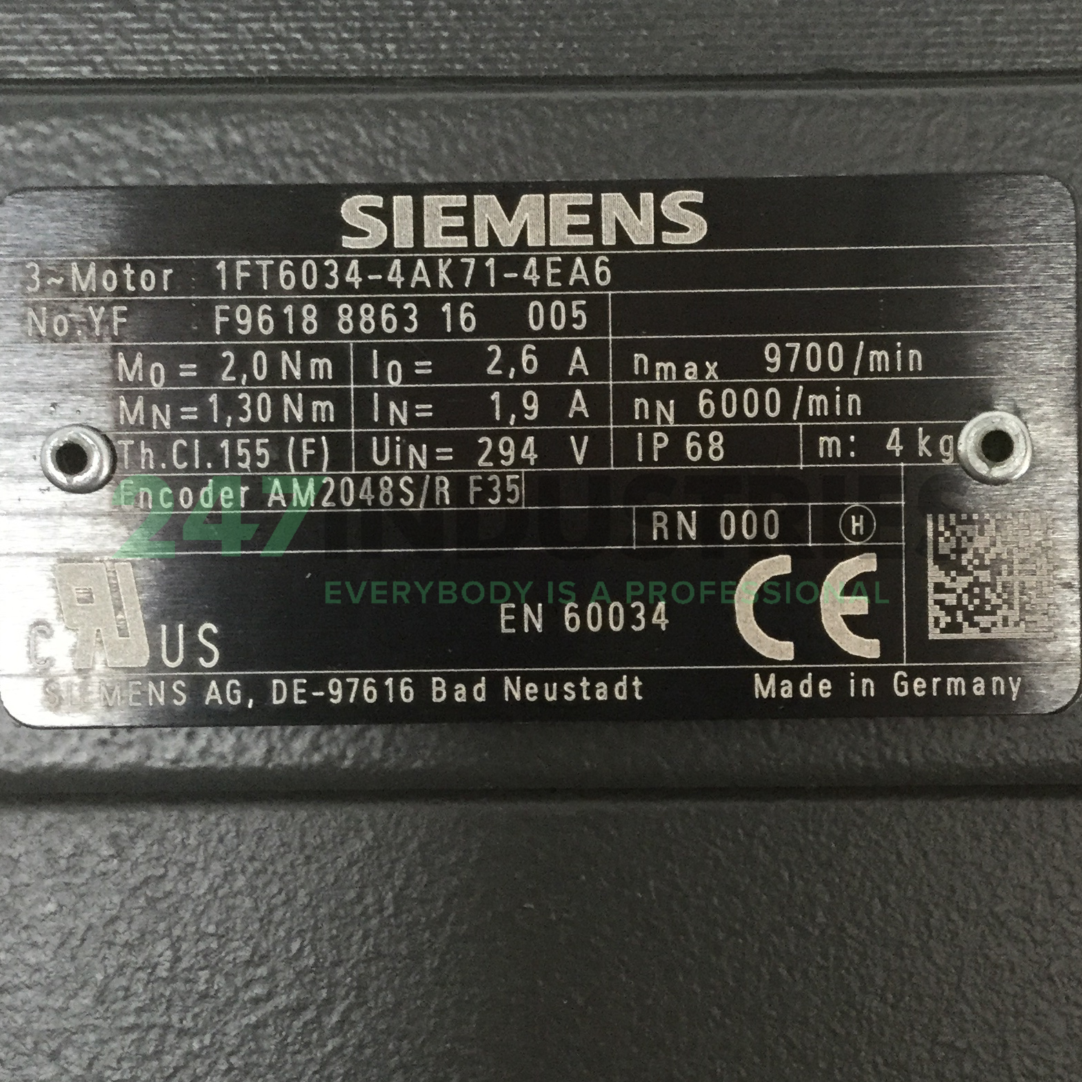 1FT6034-4AK71-4EA6 Siemens Image 4