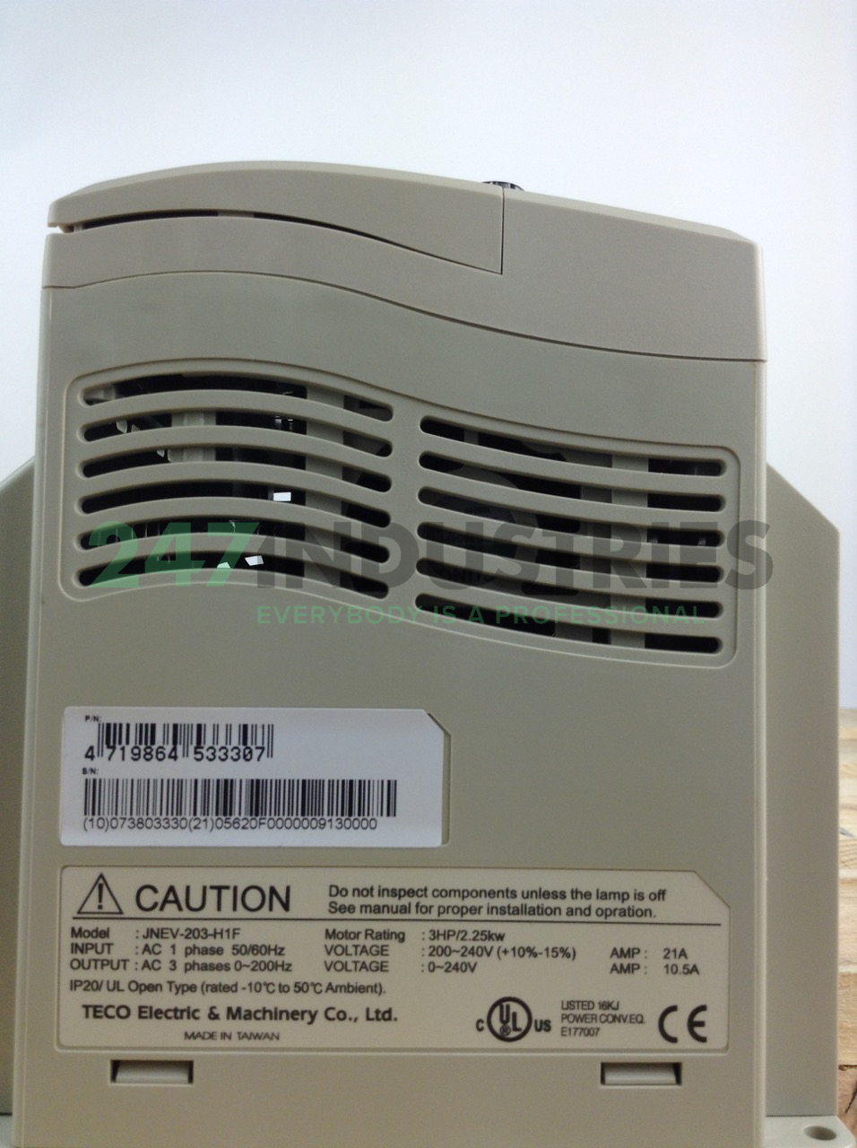 JNEV-203-H1F Teco Image 2