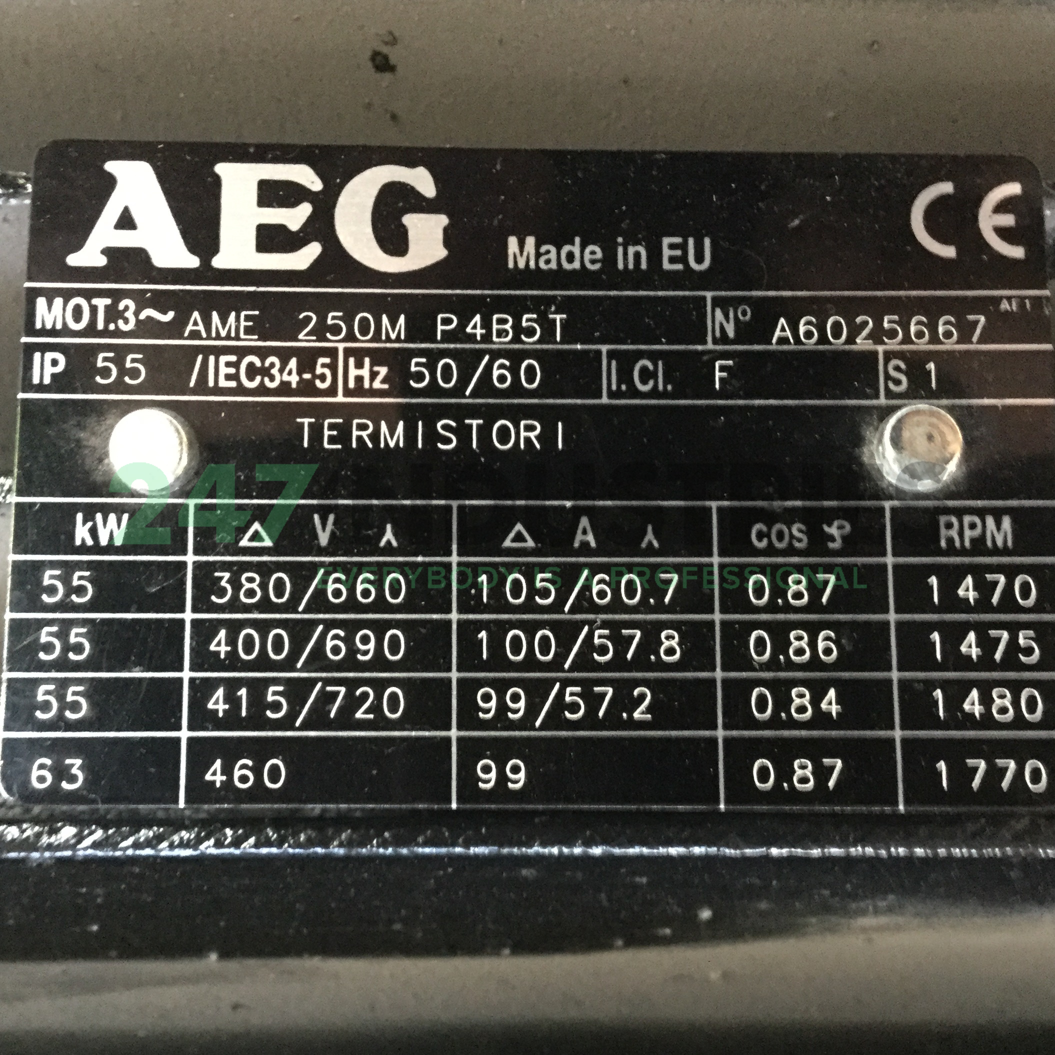 AME250MP4B5T AEG Image 4