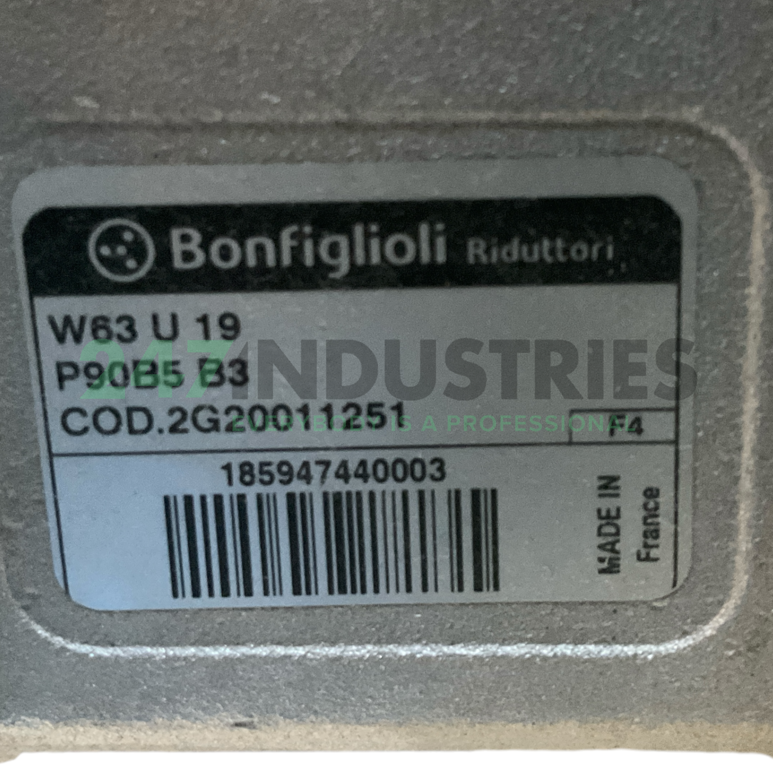 W63U19P90B5B3 Bonfiglioli Image 4