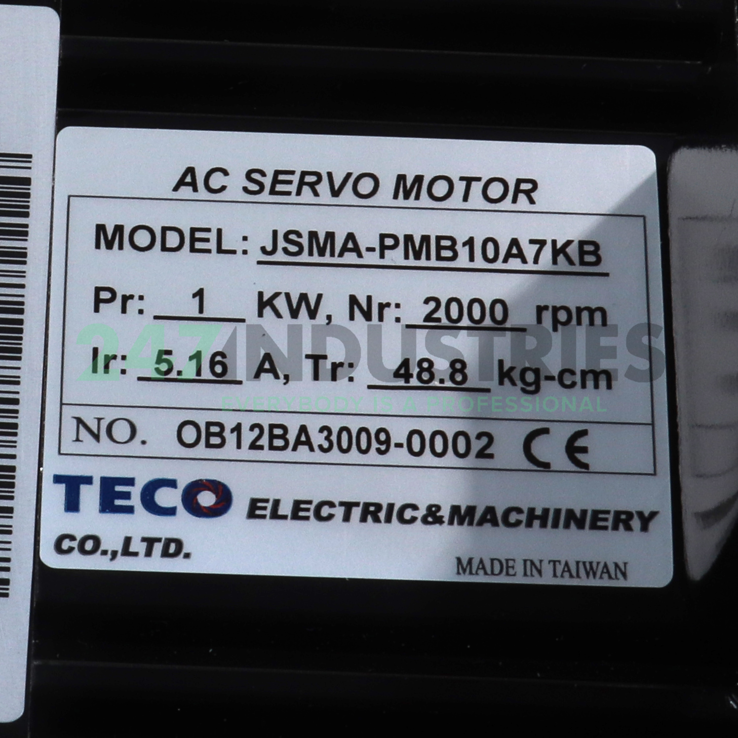 JSMA-PMB10A7KB Teco Image 2
