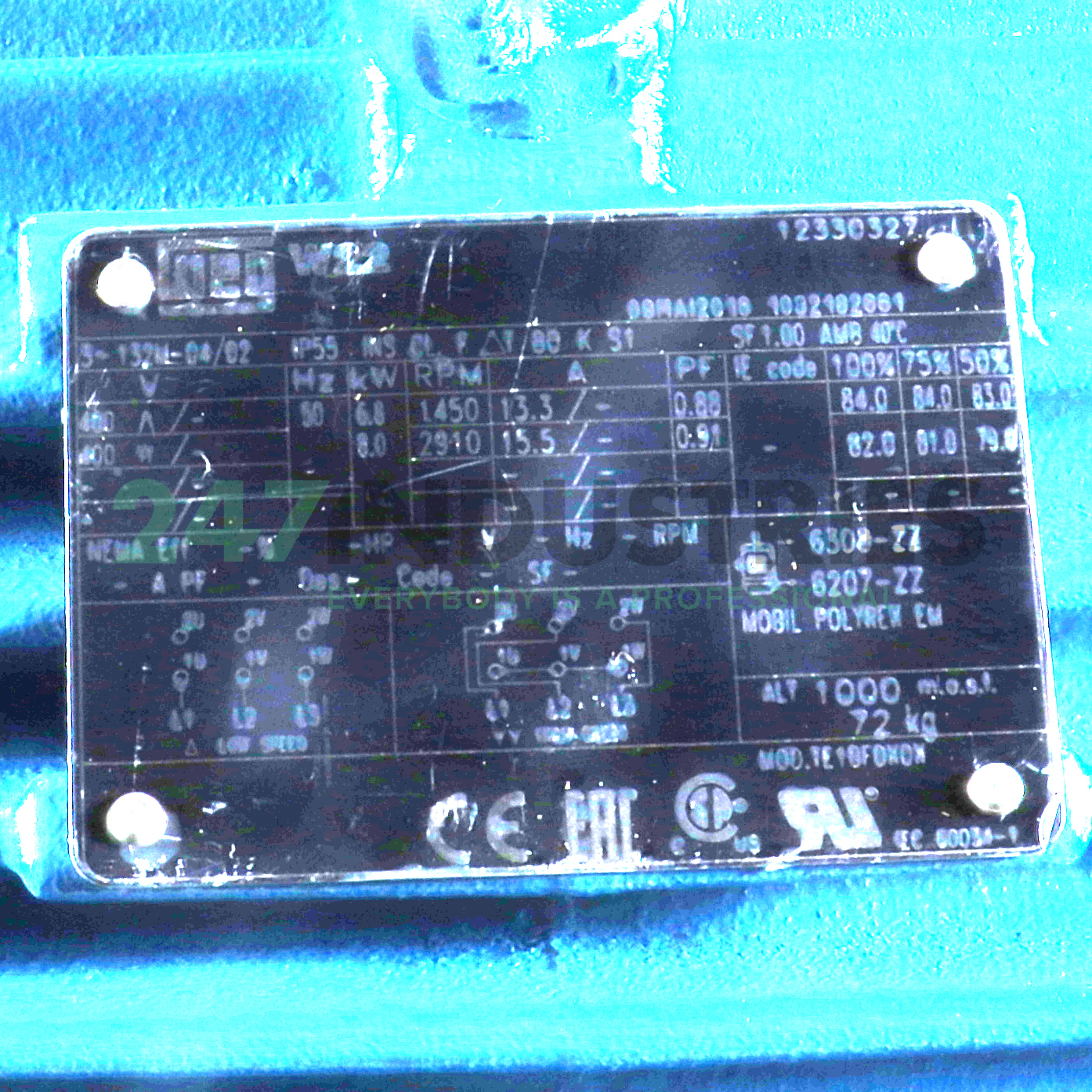 8K31AL0132M4/2B3 WEG Image 4