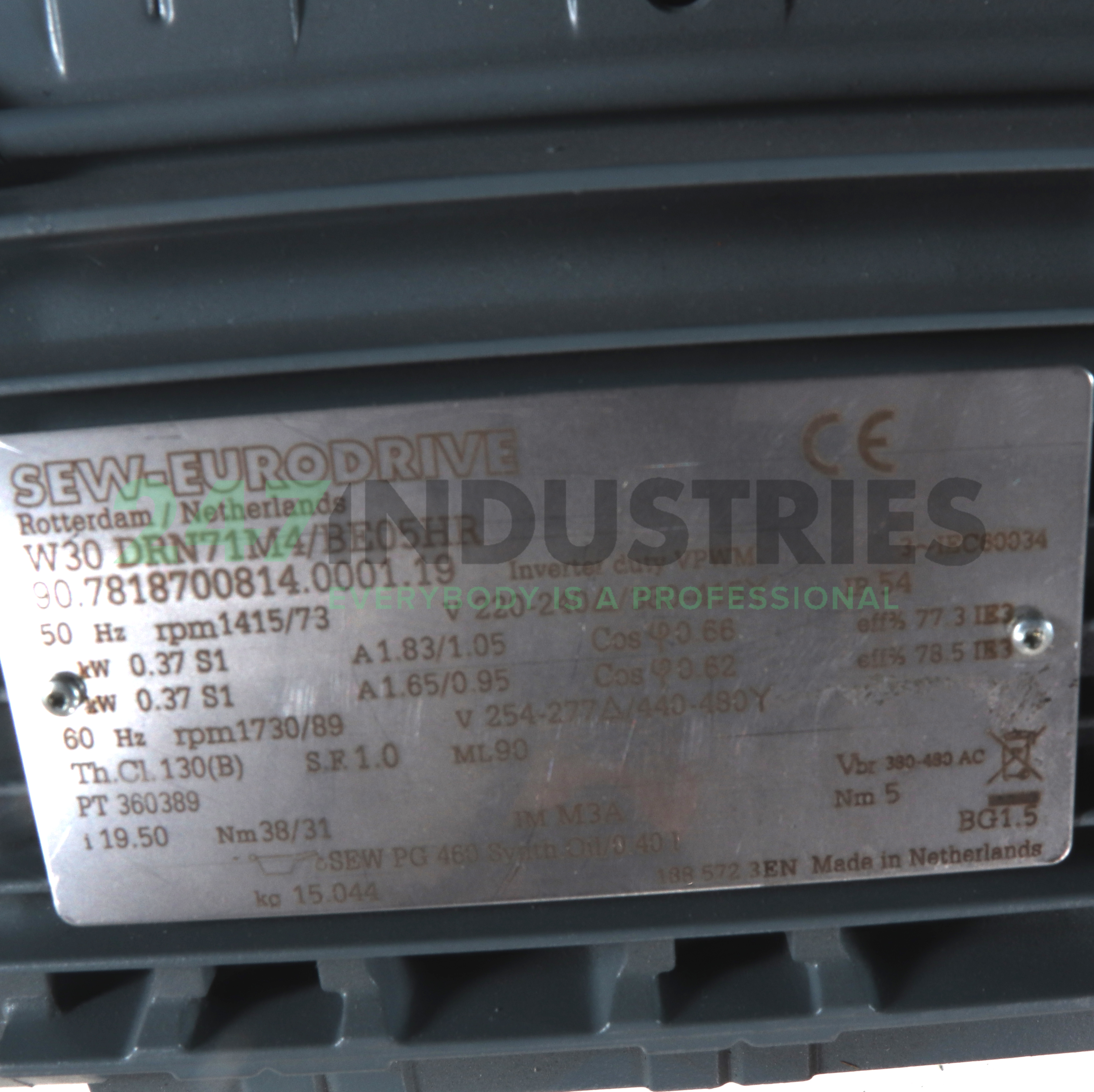 W30/DRN71M4BE05HR SEW-EURODRIVE Image 2