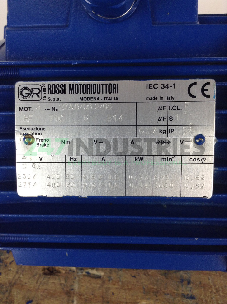 HF71C623040050B14 Rossi Image 2