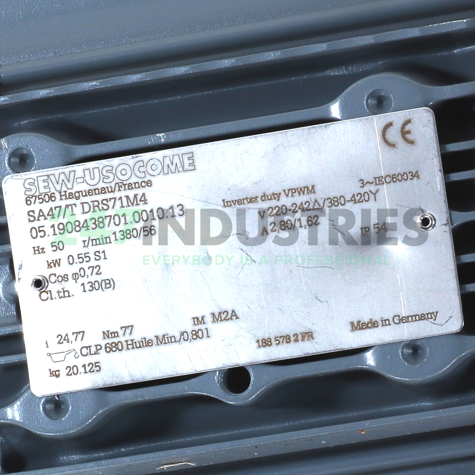 SA47T/DRS71M4 SEW-EURODRIVE Image 2