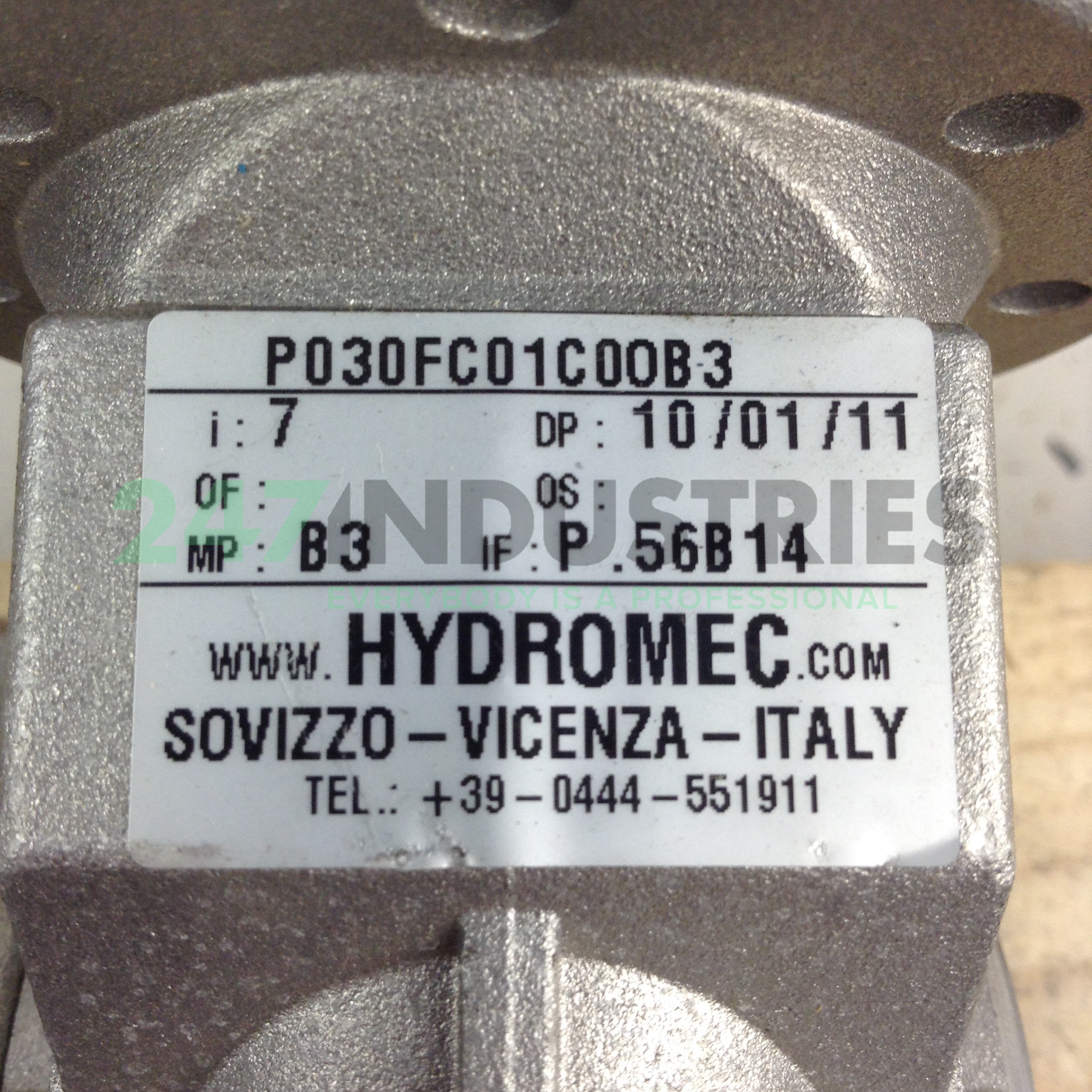 P030FC02C00B3-B14I7 Hydro-Mec Image 2