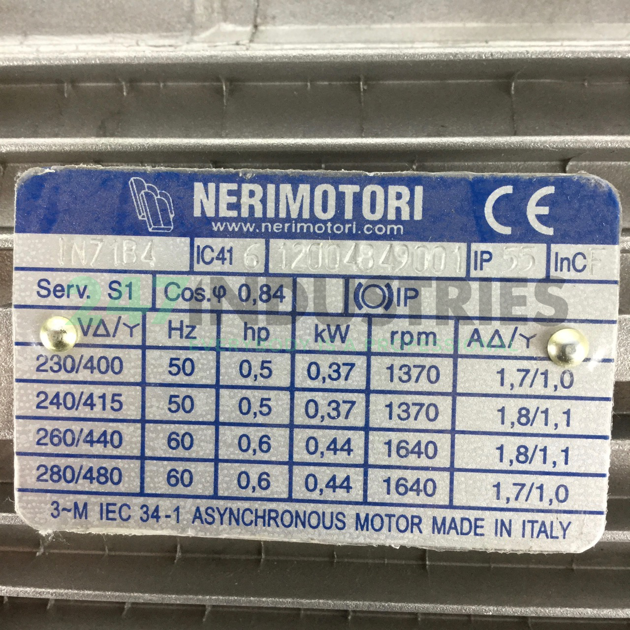 IN71B4B5 Neri Motori Image 2