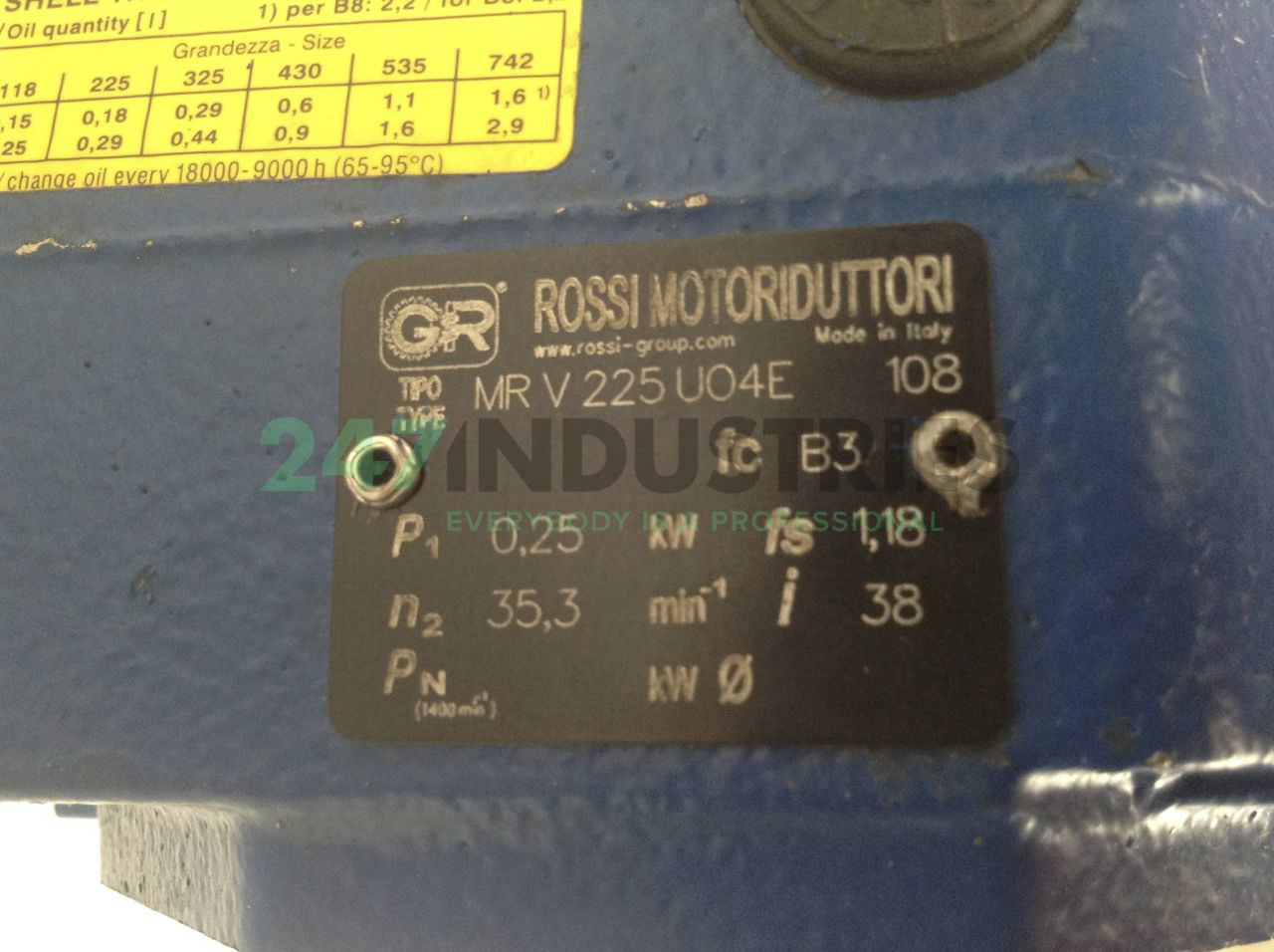 MRV225UO4E-F063C4B14/ Rossi Image 2