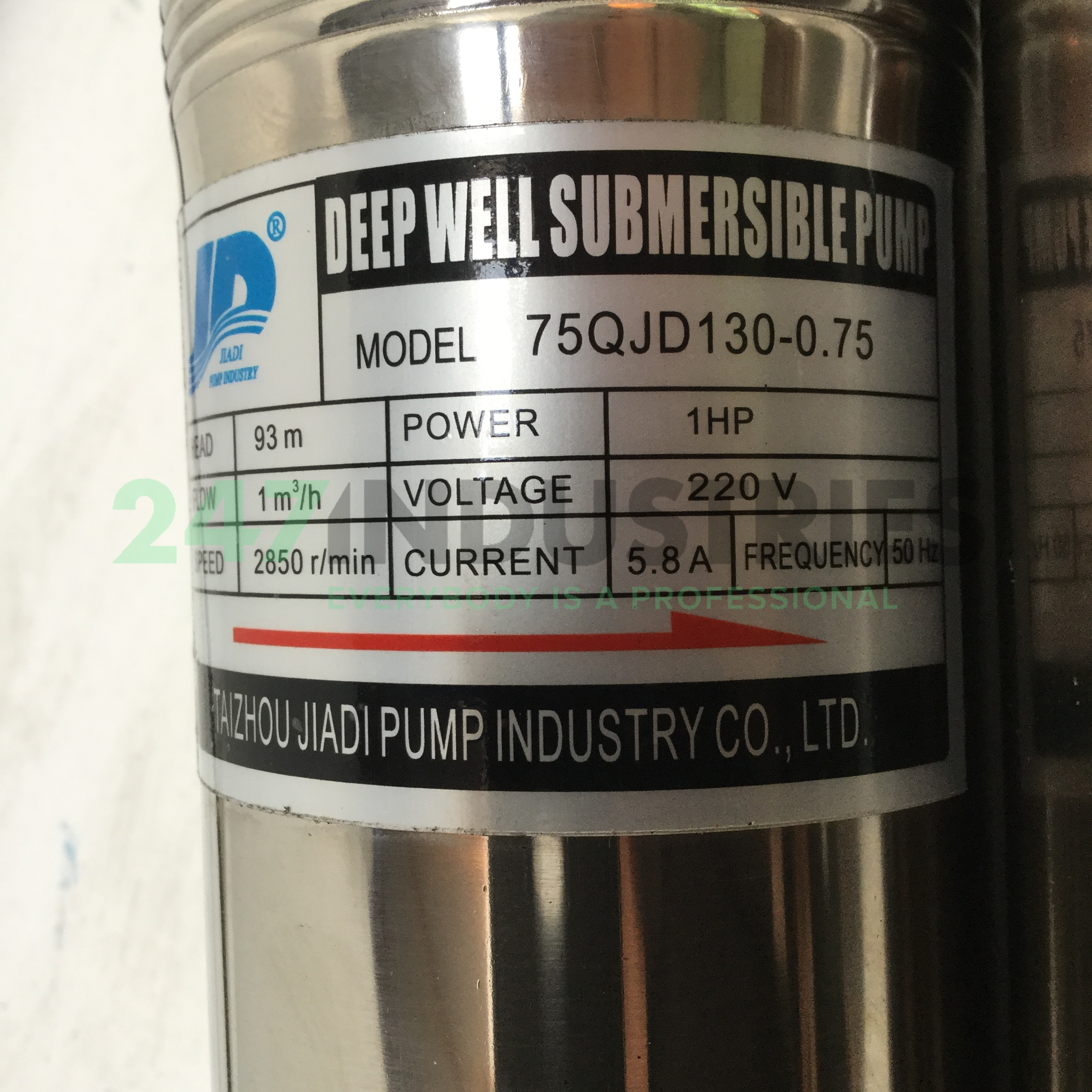 75QJD130-0.75 Jiadi Pump Industry Image 4