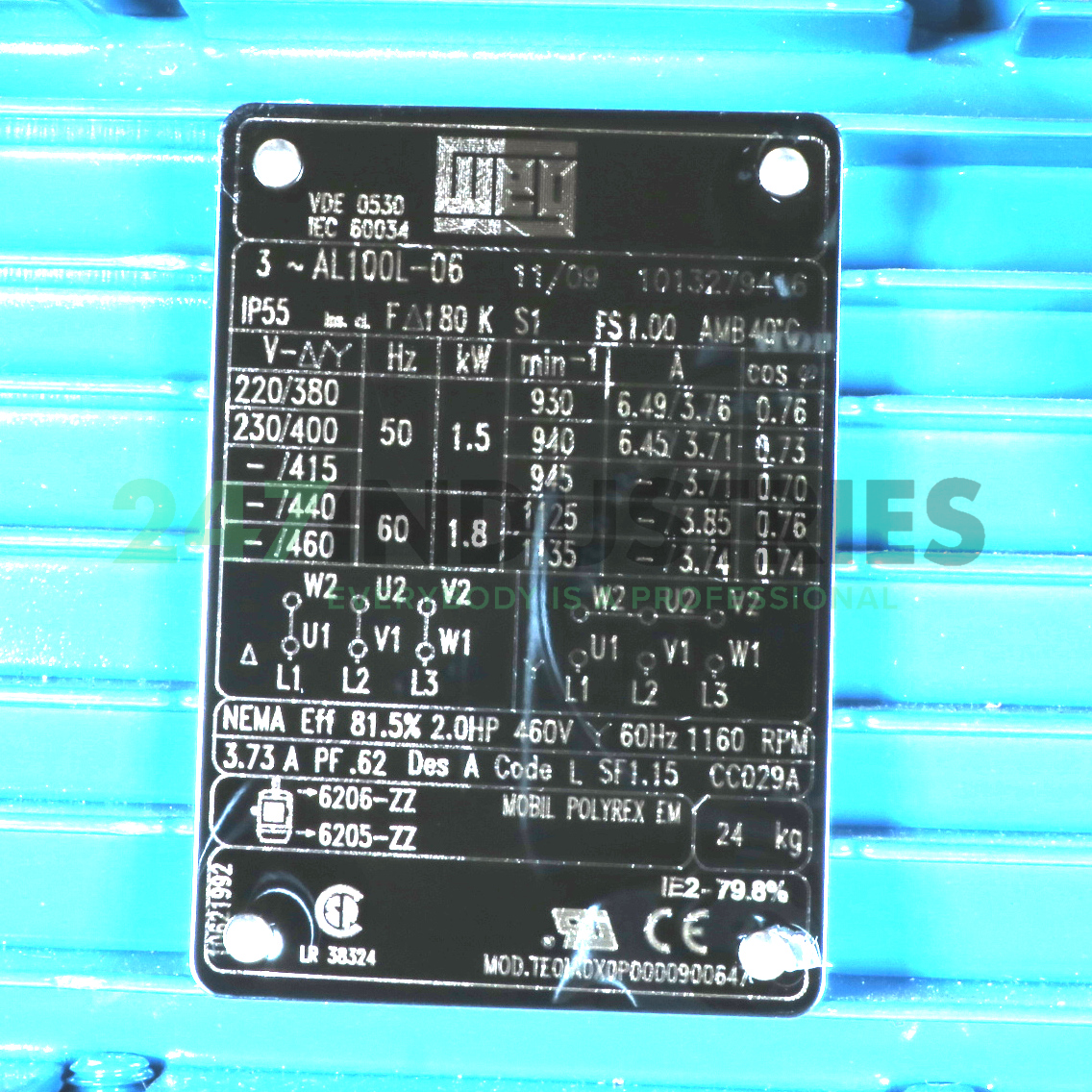 1.5K31AL2100L6B3 WEG Image 2