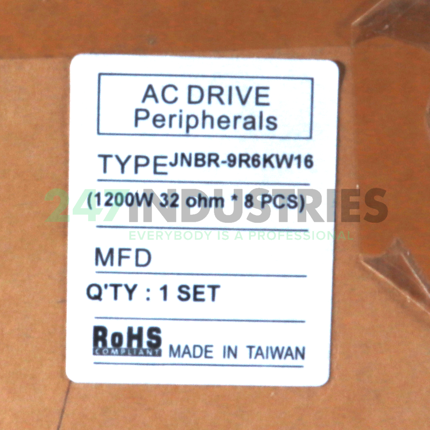 JNBR-9R6KW16 Teco Image 1