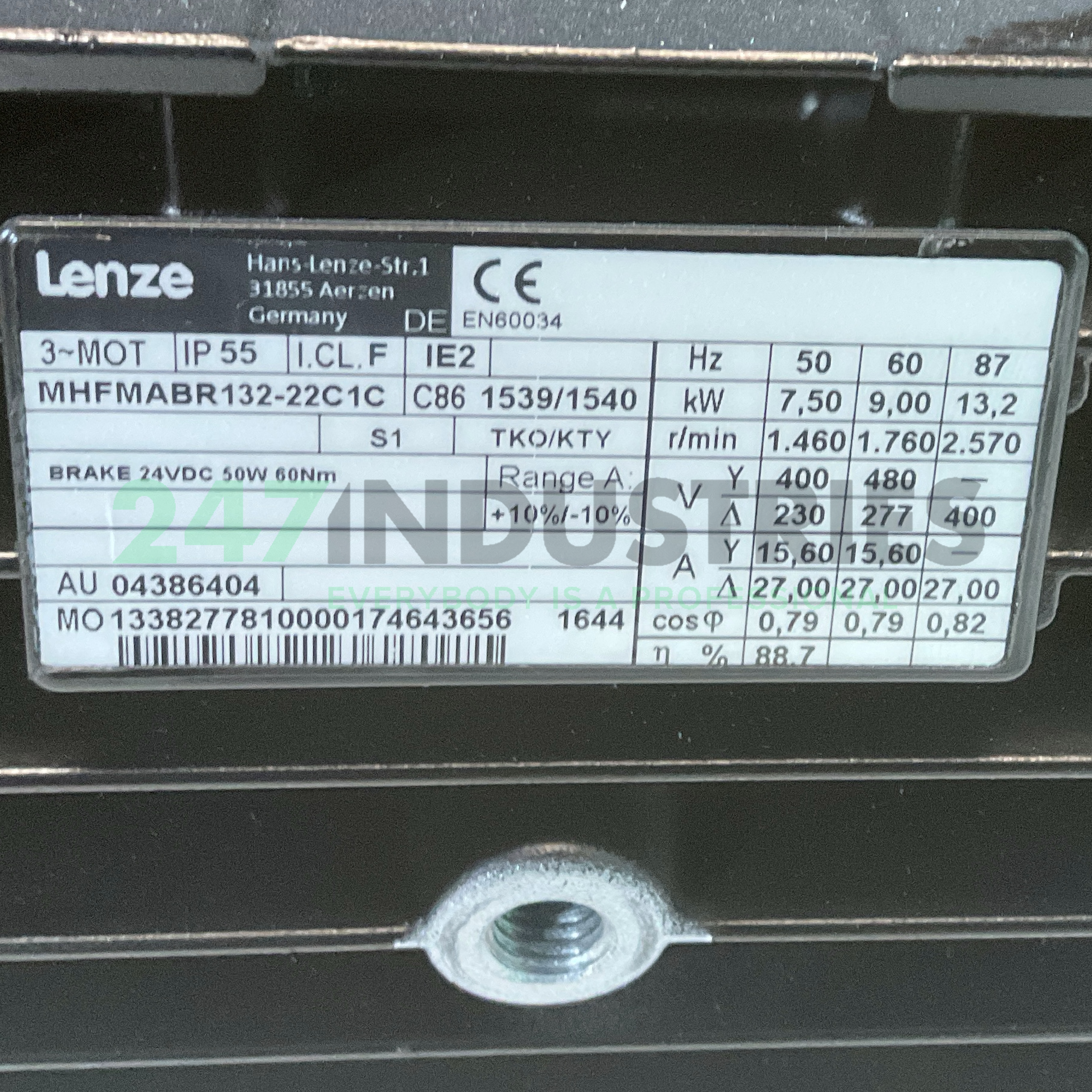 MHFMABR-132-22C1C Lenze Image 4