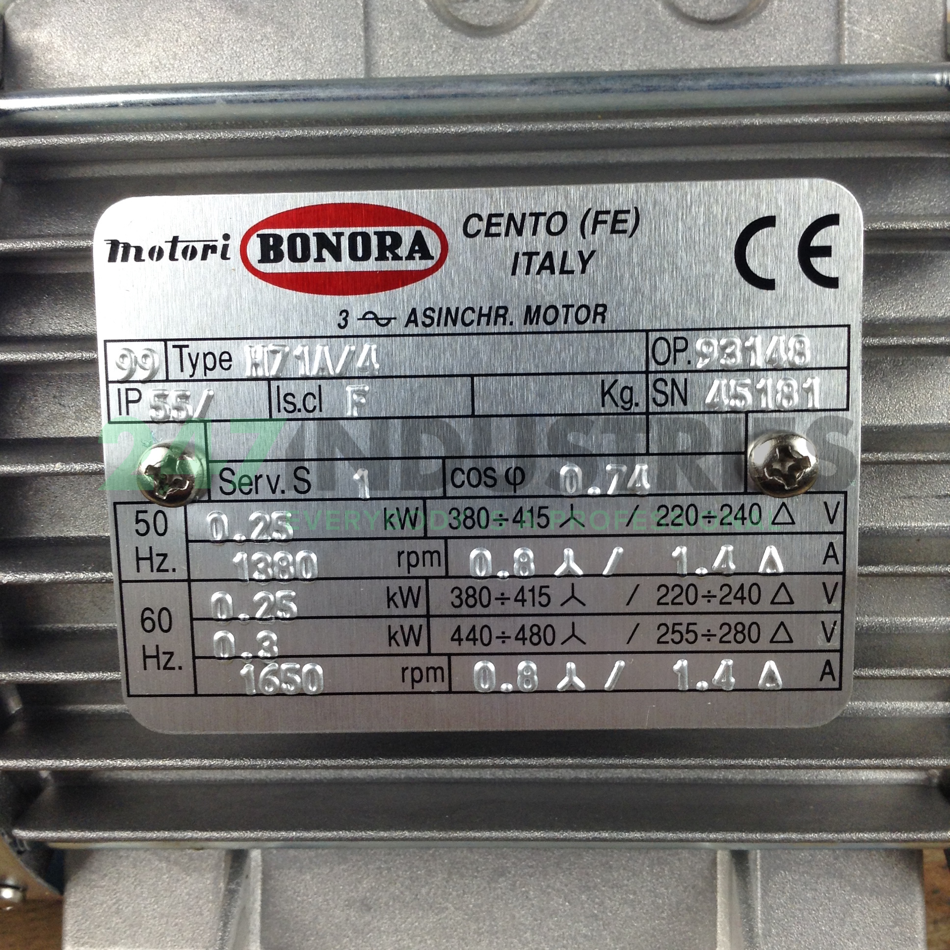 H71A/4B3 Bonora Image 2