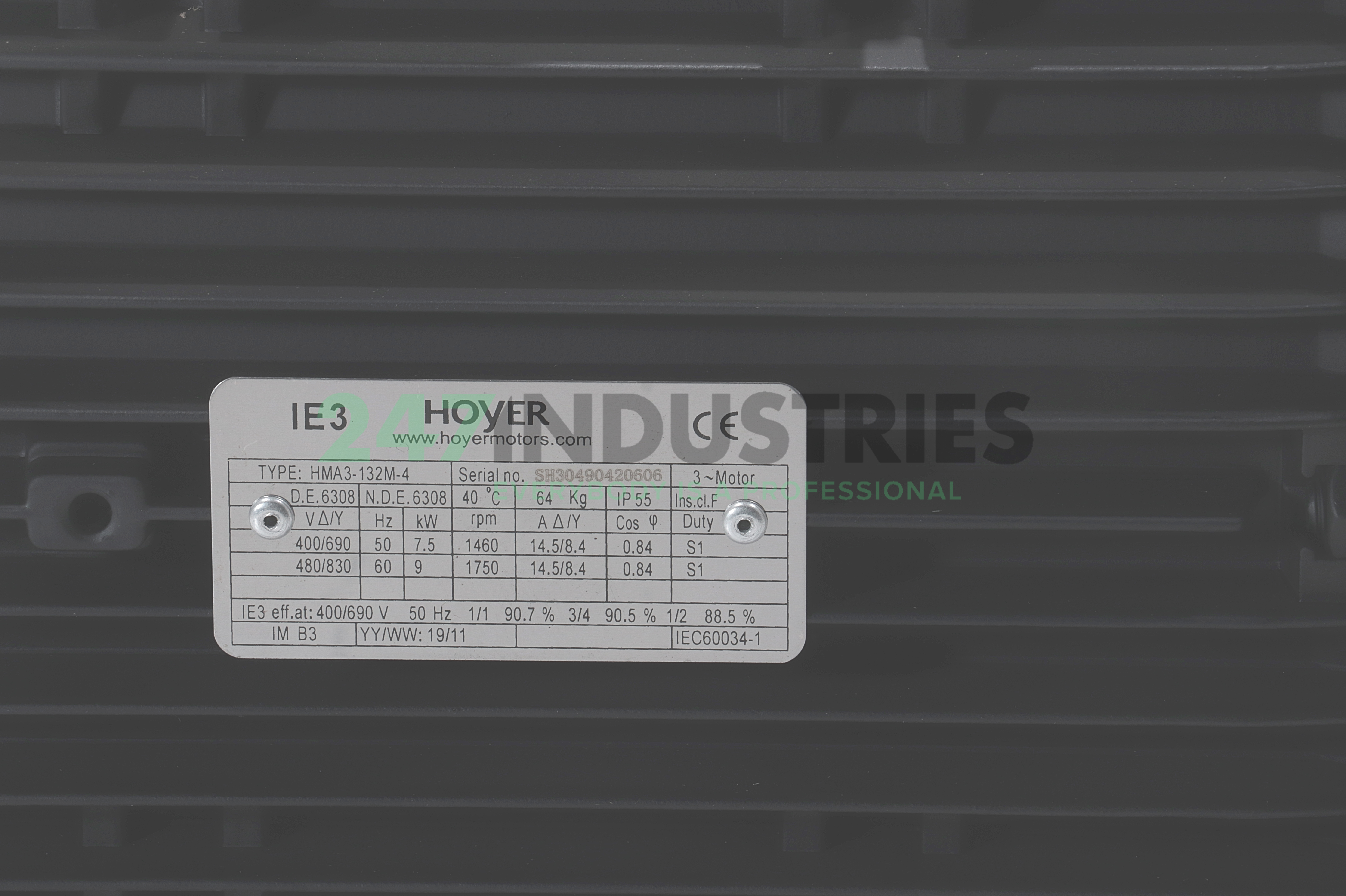 HMA3-132M-4-B3 Hoyer Image 4