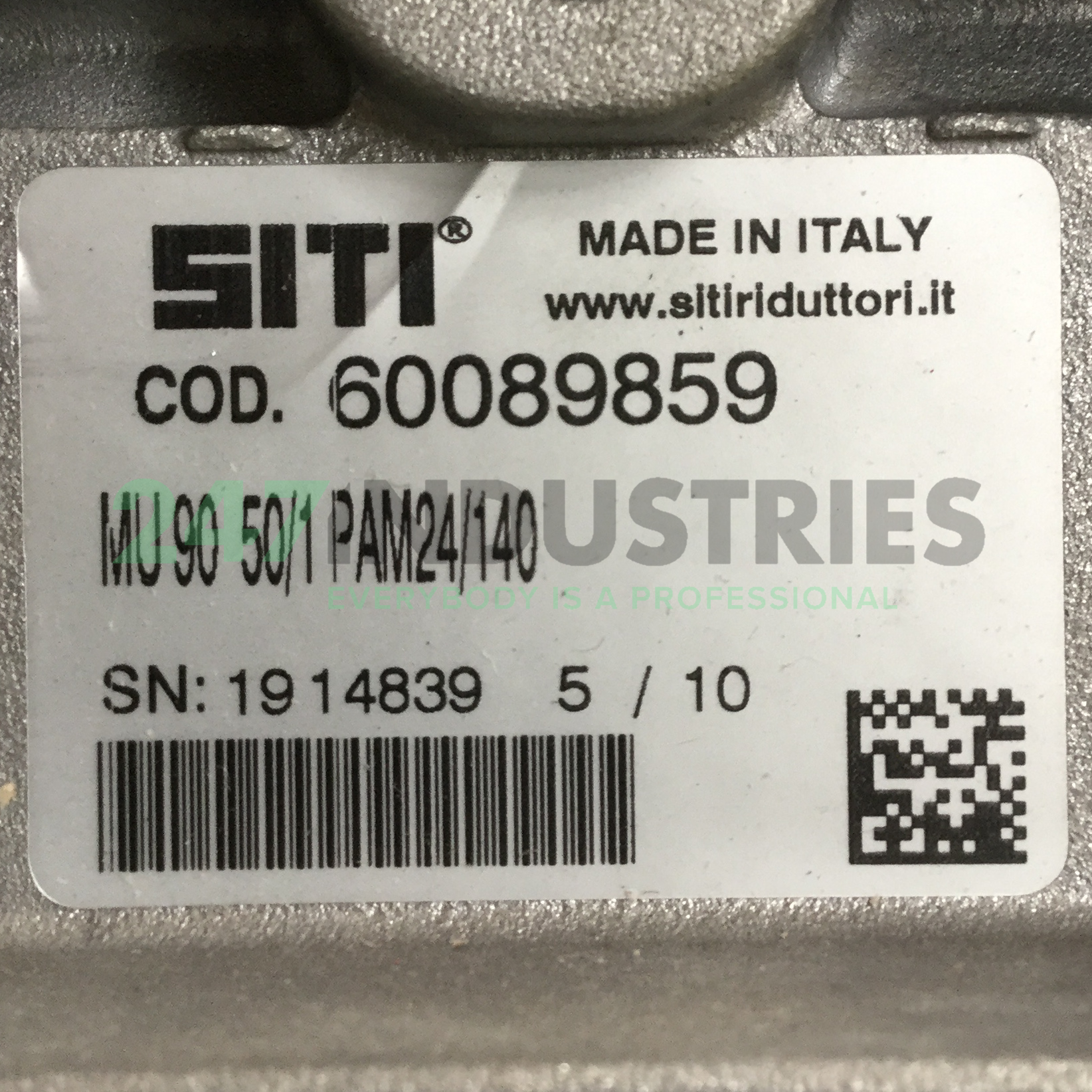 MU90-90B14I50 Siti Riduttori Image 4