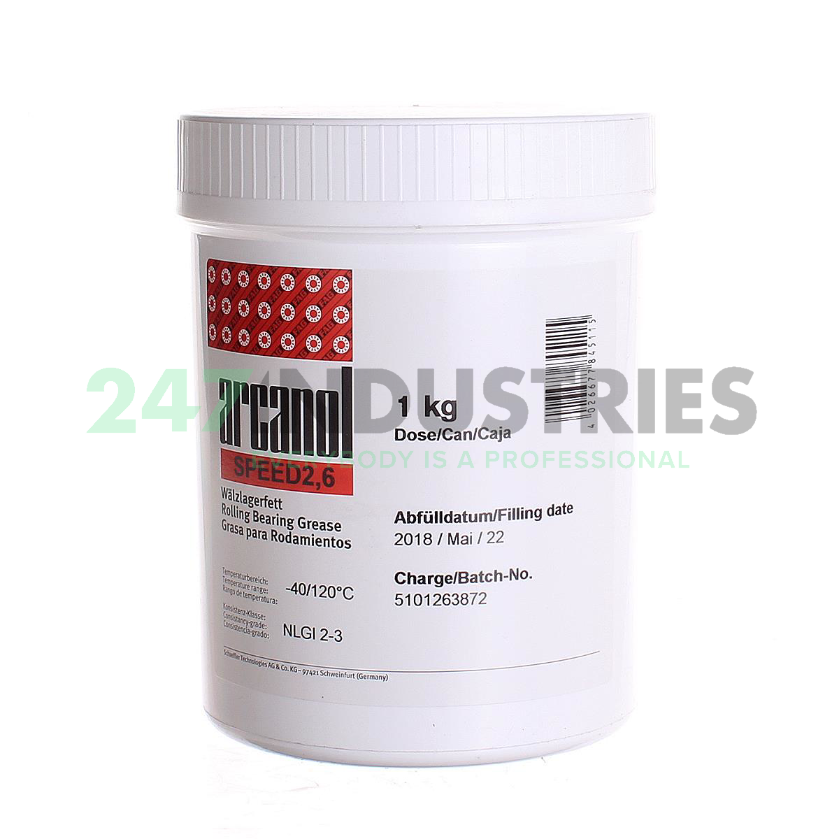 ARCANOL-SPEED2,6-1KG FAG Image 1