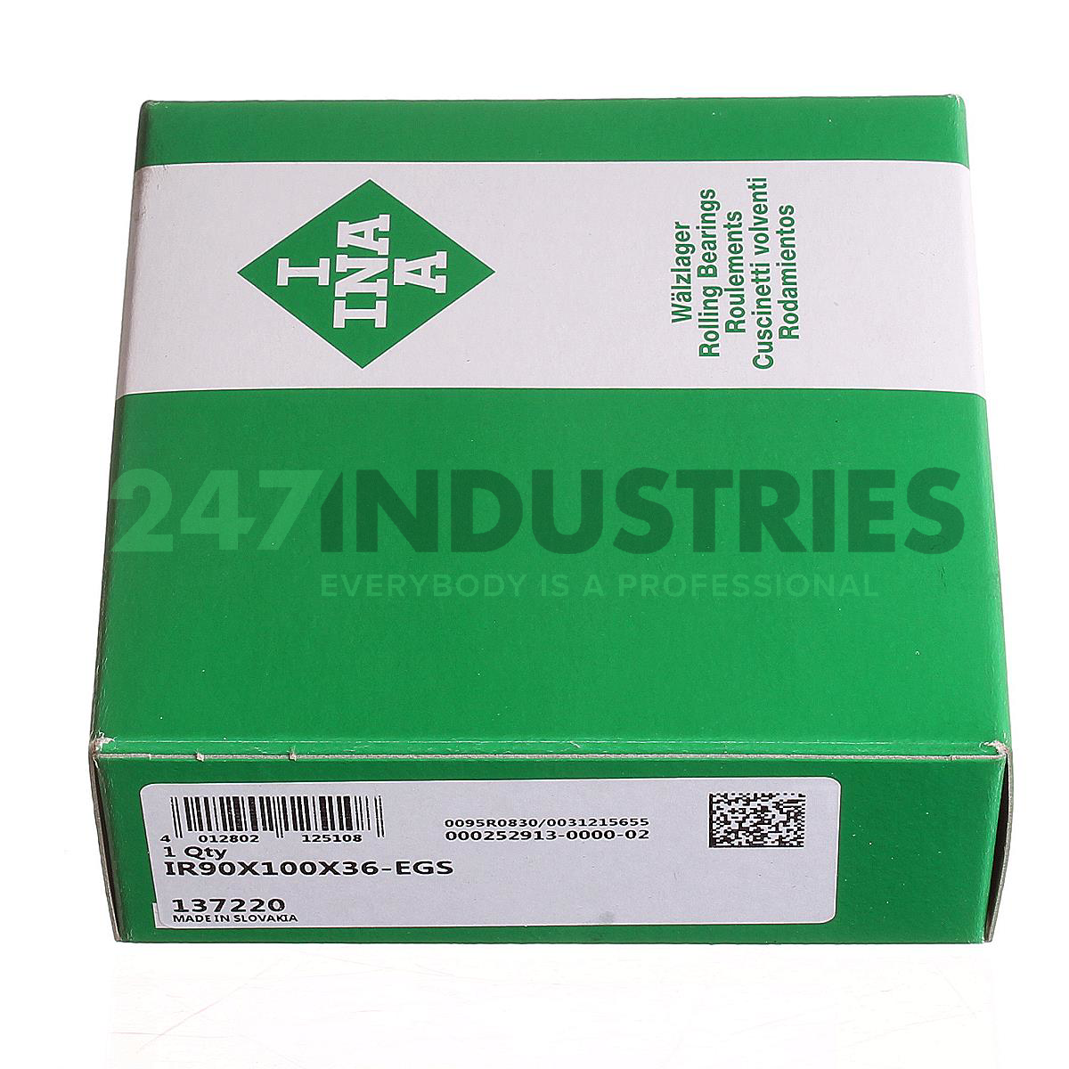 IR90X100X36-EGS INA Image 2