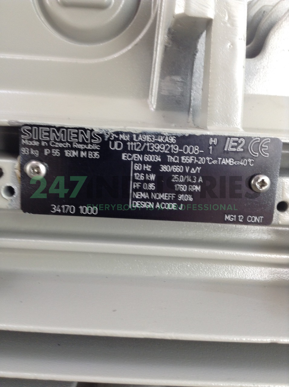 1LA9163-4KA96 Siemens Image 2