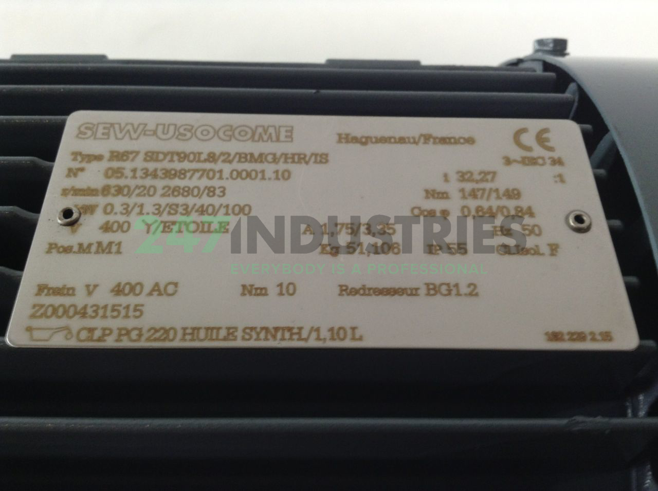 R67SDT90L8/2/BMG/HR/I SEW-EURODRIVE Image 2