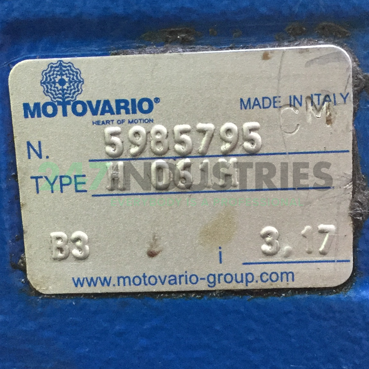 H061MB3-90B5I3,17 Motovario Image 4