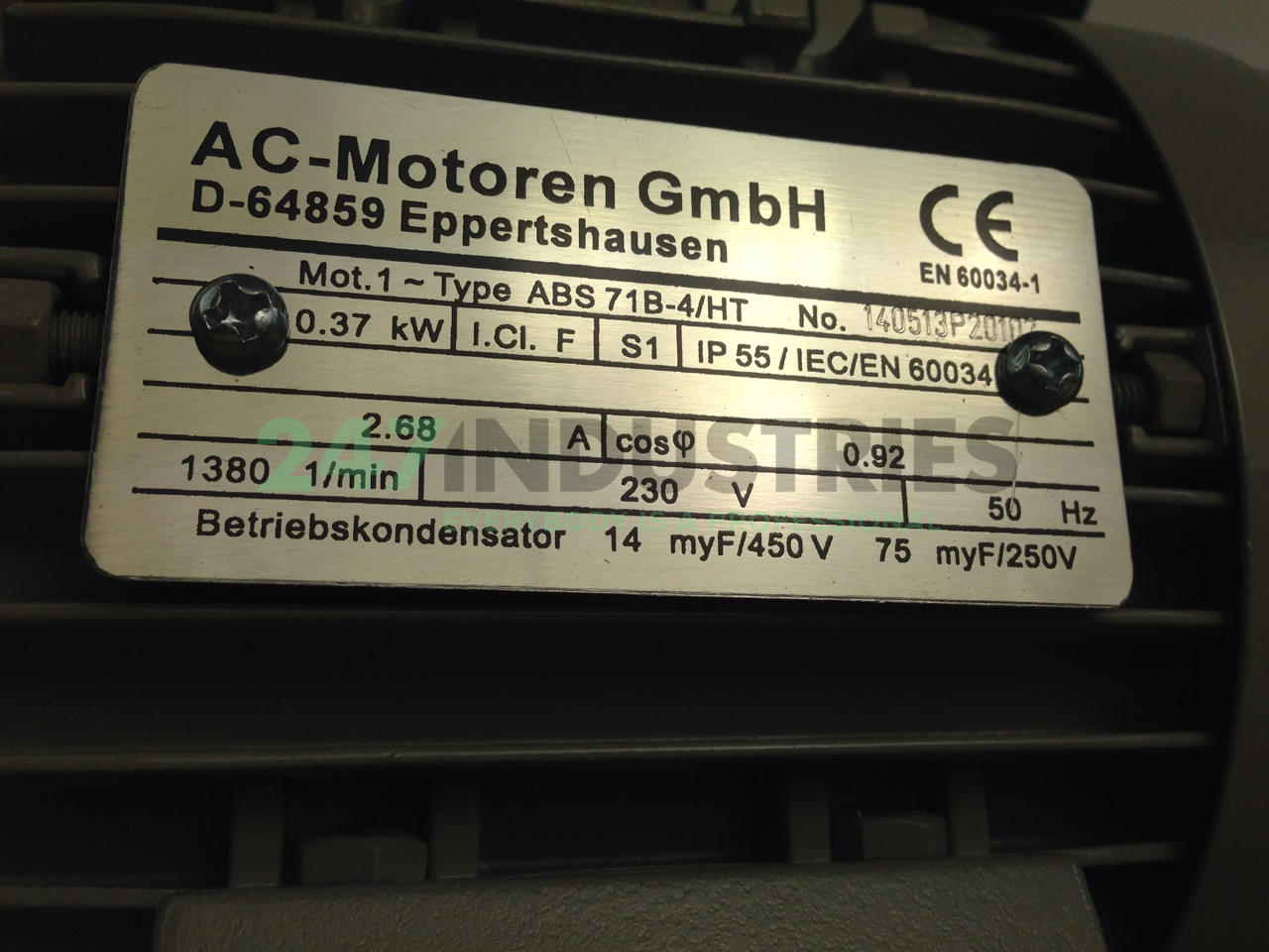 ABS71B-4/HTB3 AC-Motoren GmbH Image 2