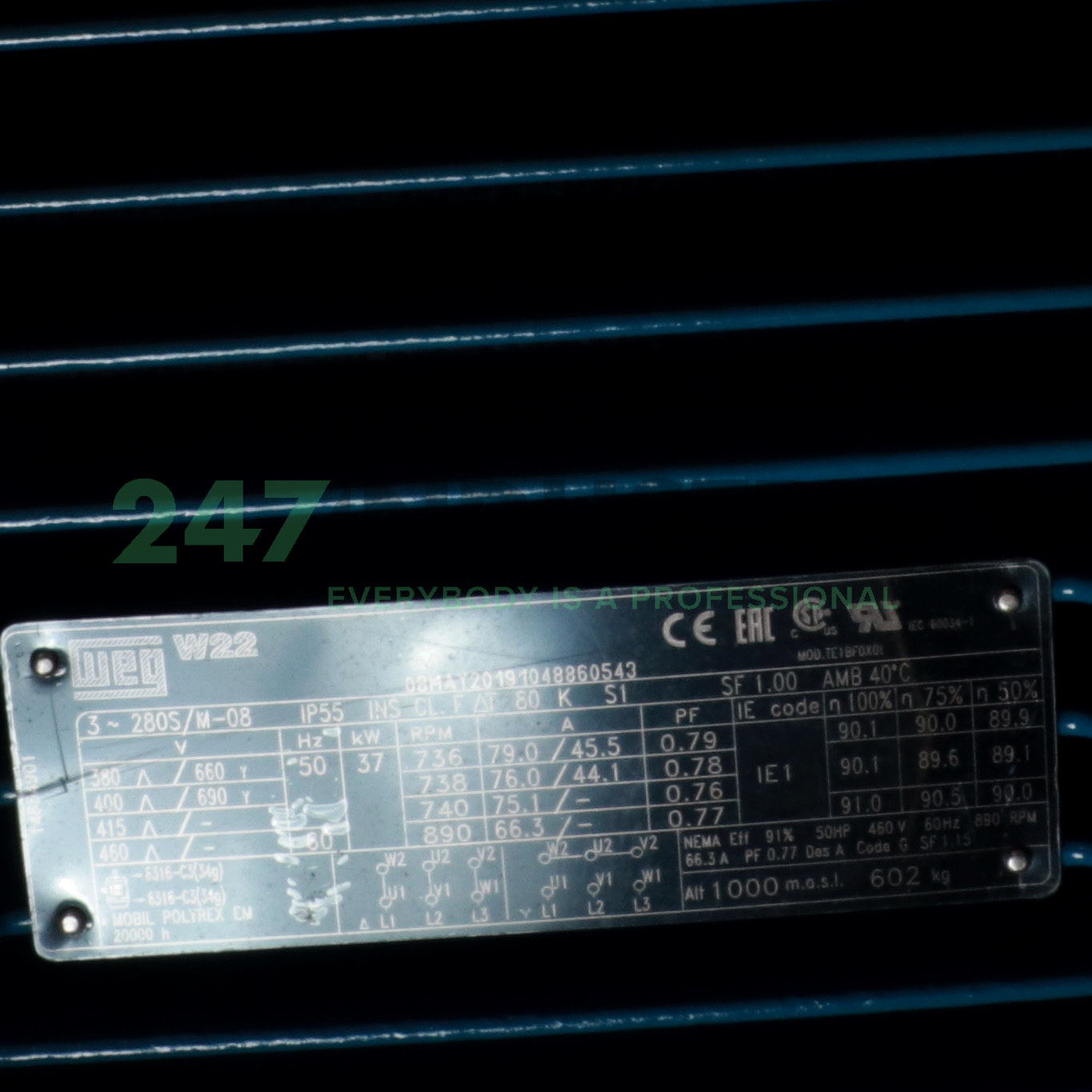 37K32CI1280S/M8B5 WEG Image 4