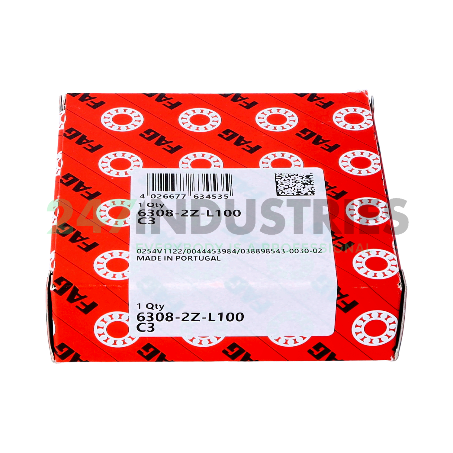 6308-2Z-L100-C3 FAG Image 3