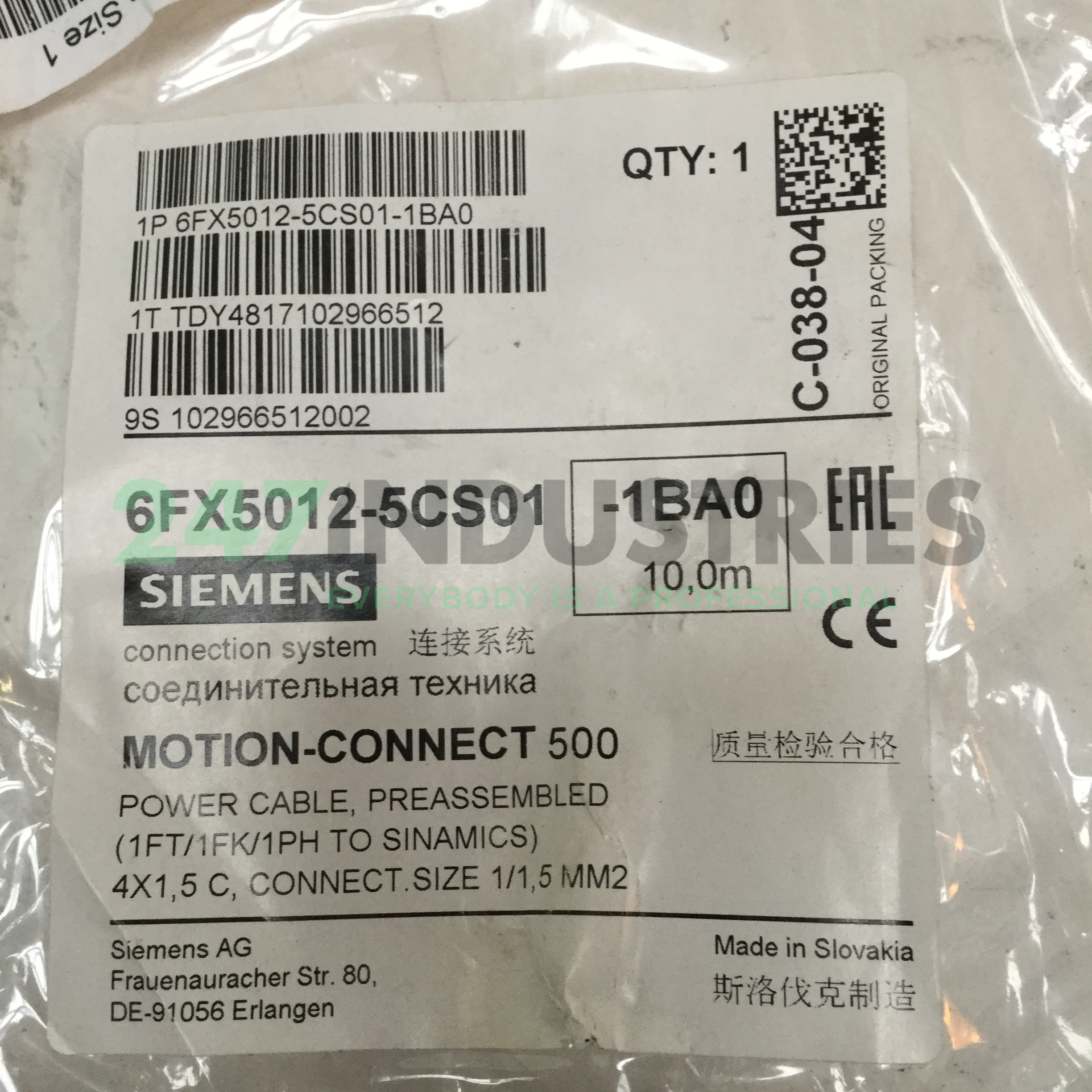 6FX5012-5CS01-1BA0 Siemens Image 2