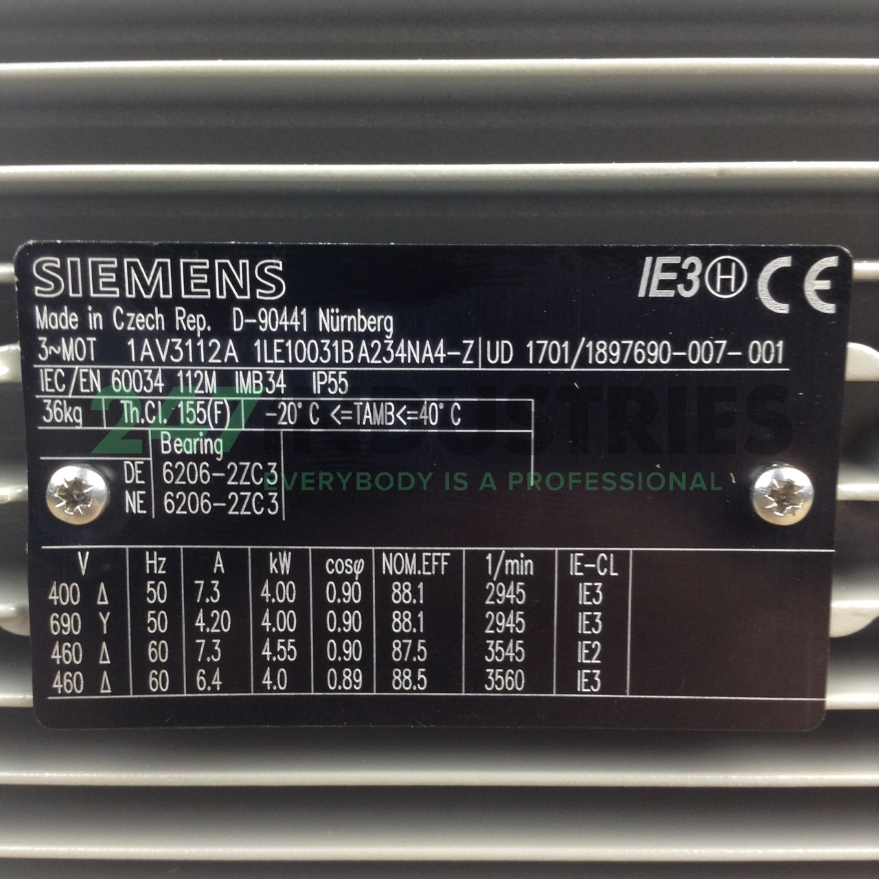 1LE1003-1BA23-4NA4 Siemens Image 2