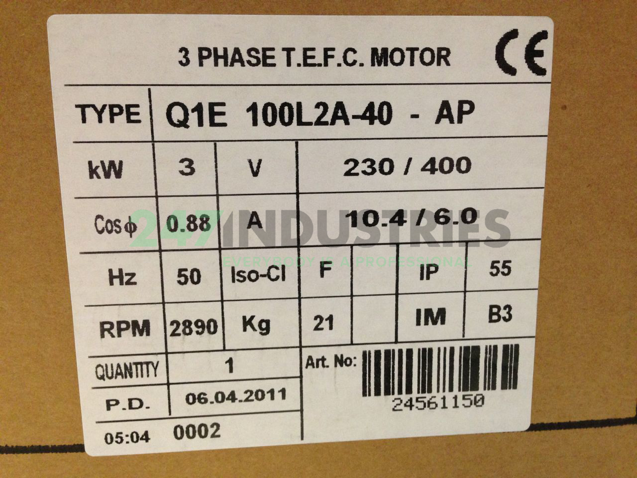 Q1E100L2A40B3 Almo Image 3