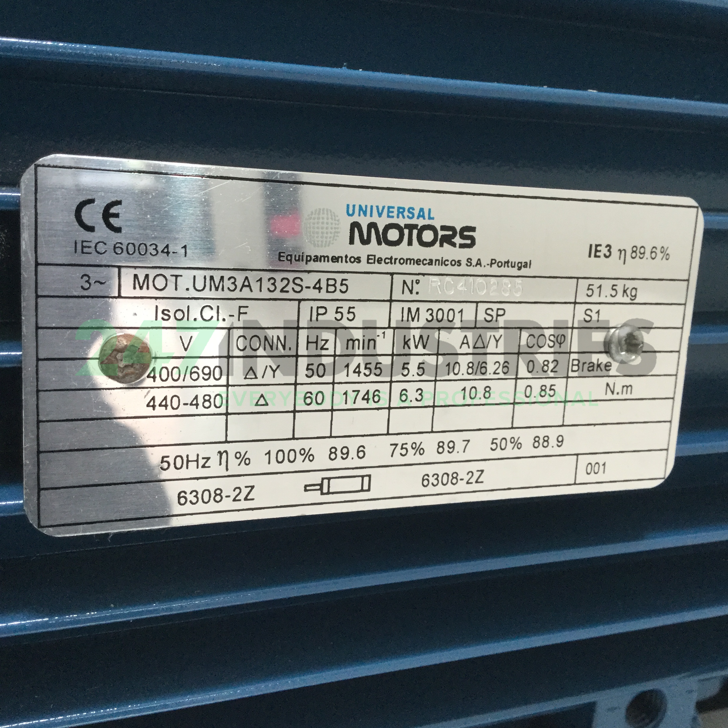 UM3A132S-4B5 Universal Motors Image 4