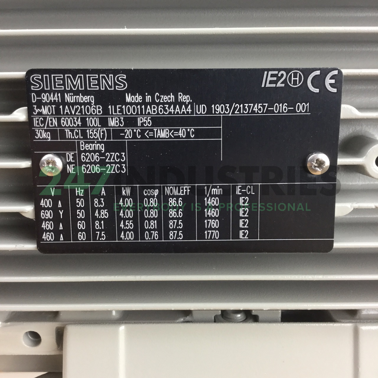 1LE1001-1AB63-4AA4 Siemens Image 2