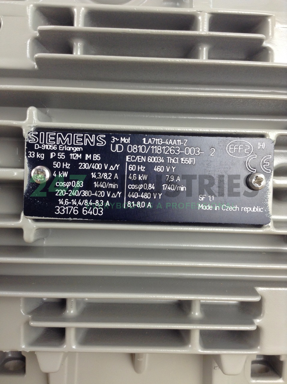 1LA7113-4AA11-Z Siemens Image 2