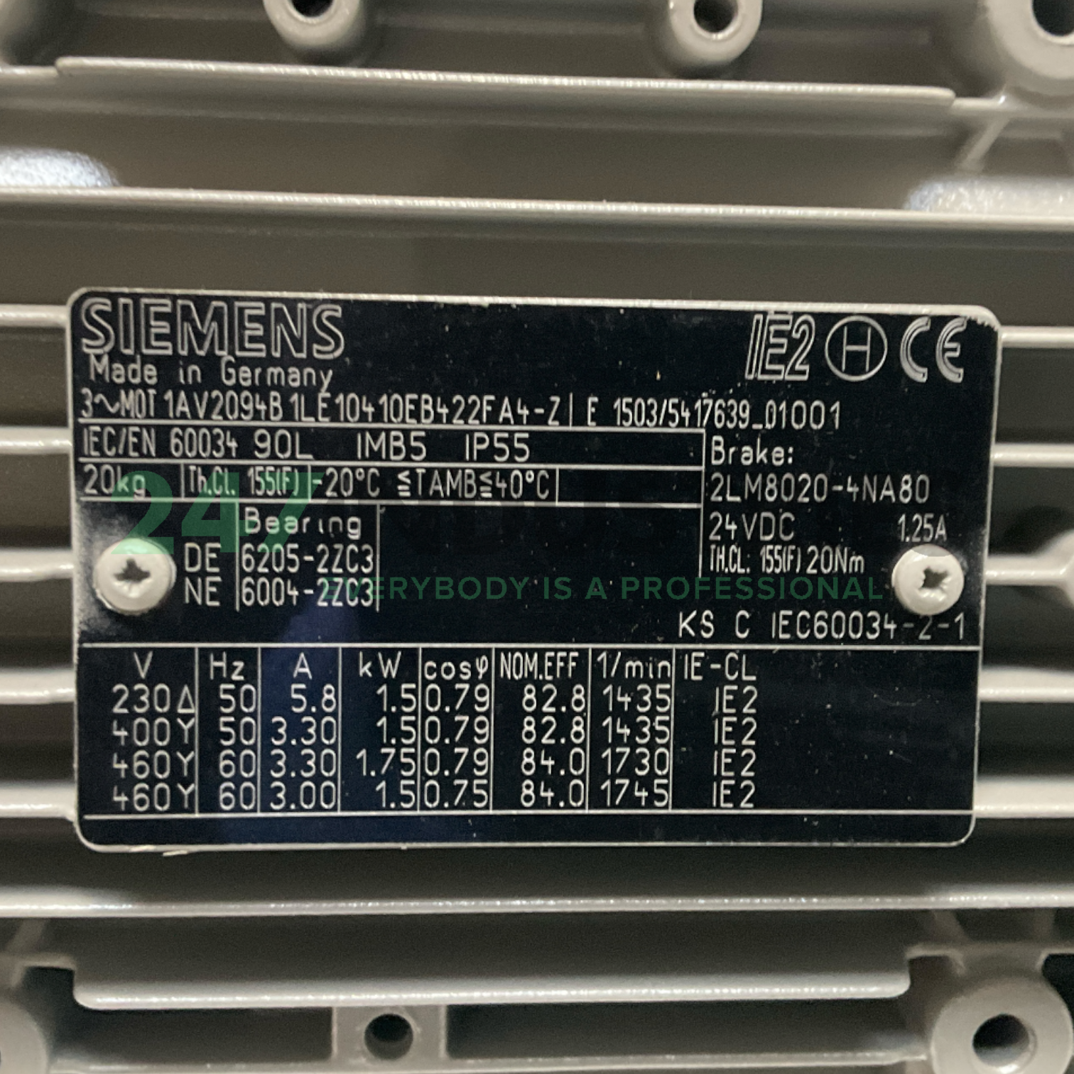 1LE1041-0EB42-2FA4-Z Siemens Image 4