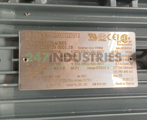 R47DRN100L4/BE5-I12,54 SEW-EURODRIVE Image 4